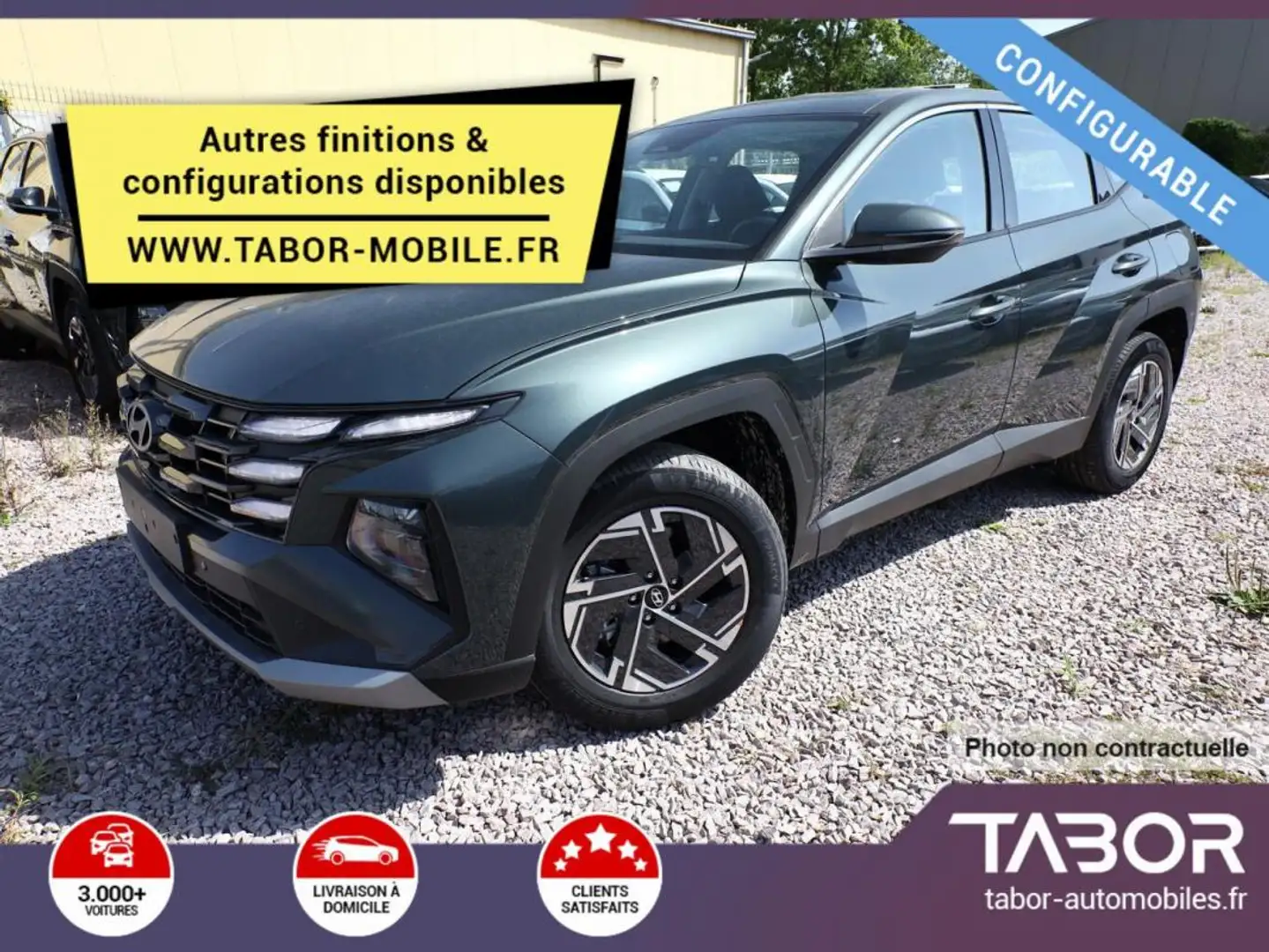 Hyundai TUCSON 1.6 T-GDI HEV 215 Select FullLED Rouge - 1