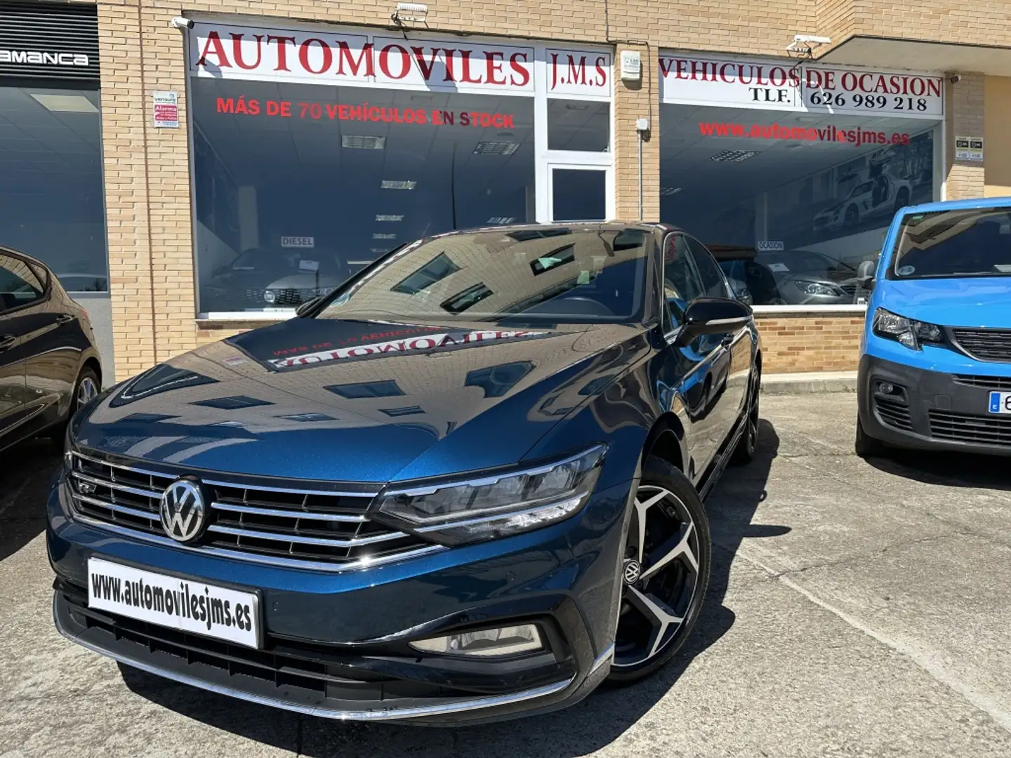 Volkswagen Passat 2.0TDI R-Line Exclusive DSG7 110kW Blauw - 1