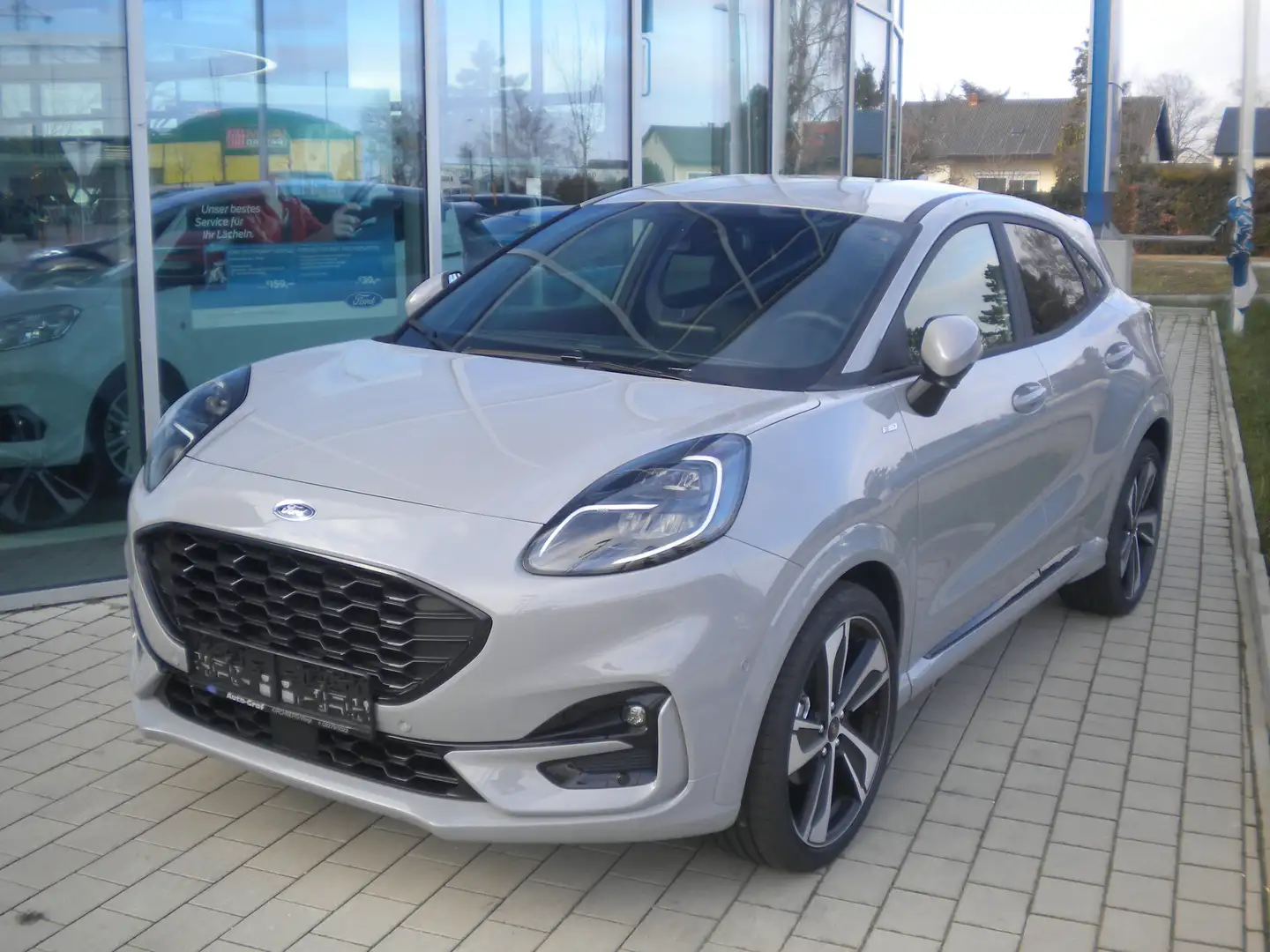 Ford Puma 1.0 EcoBoost mHEV ST-Line Vignale Grau - 1