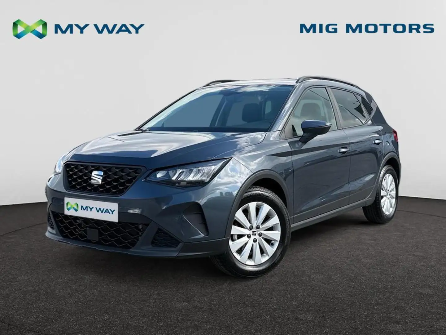 SEAT Arona Arona Move! Navi 1.0 TSI 110pk (81kW) AUTOMAAT /// apple carplay & android auto /// digitale cockpit Grijs - 1