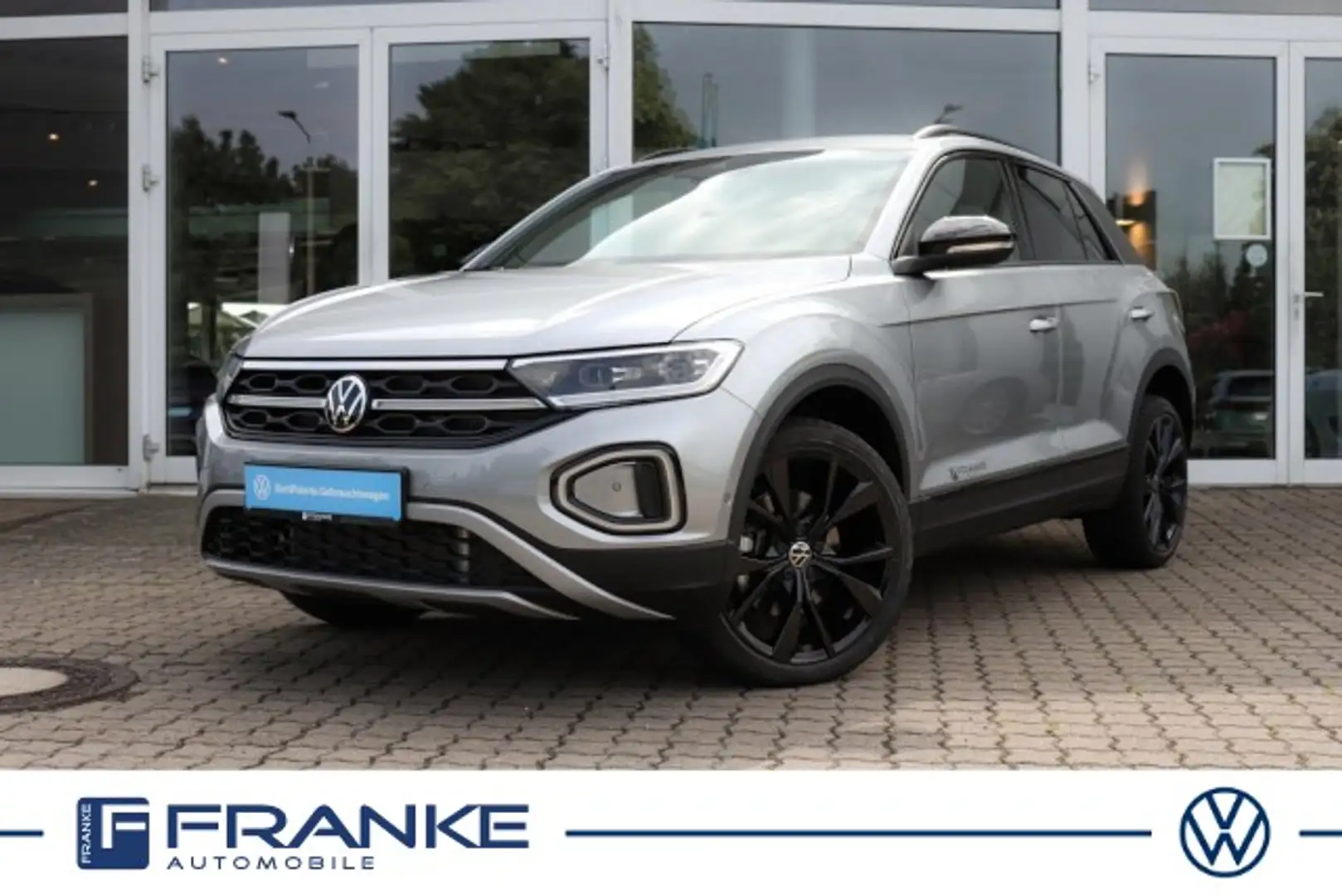 Volkswagen T-Roc 1.5 l TSI OPF 110 kW 7-Gang DSG Style Navi Silber - 1