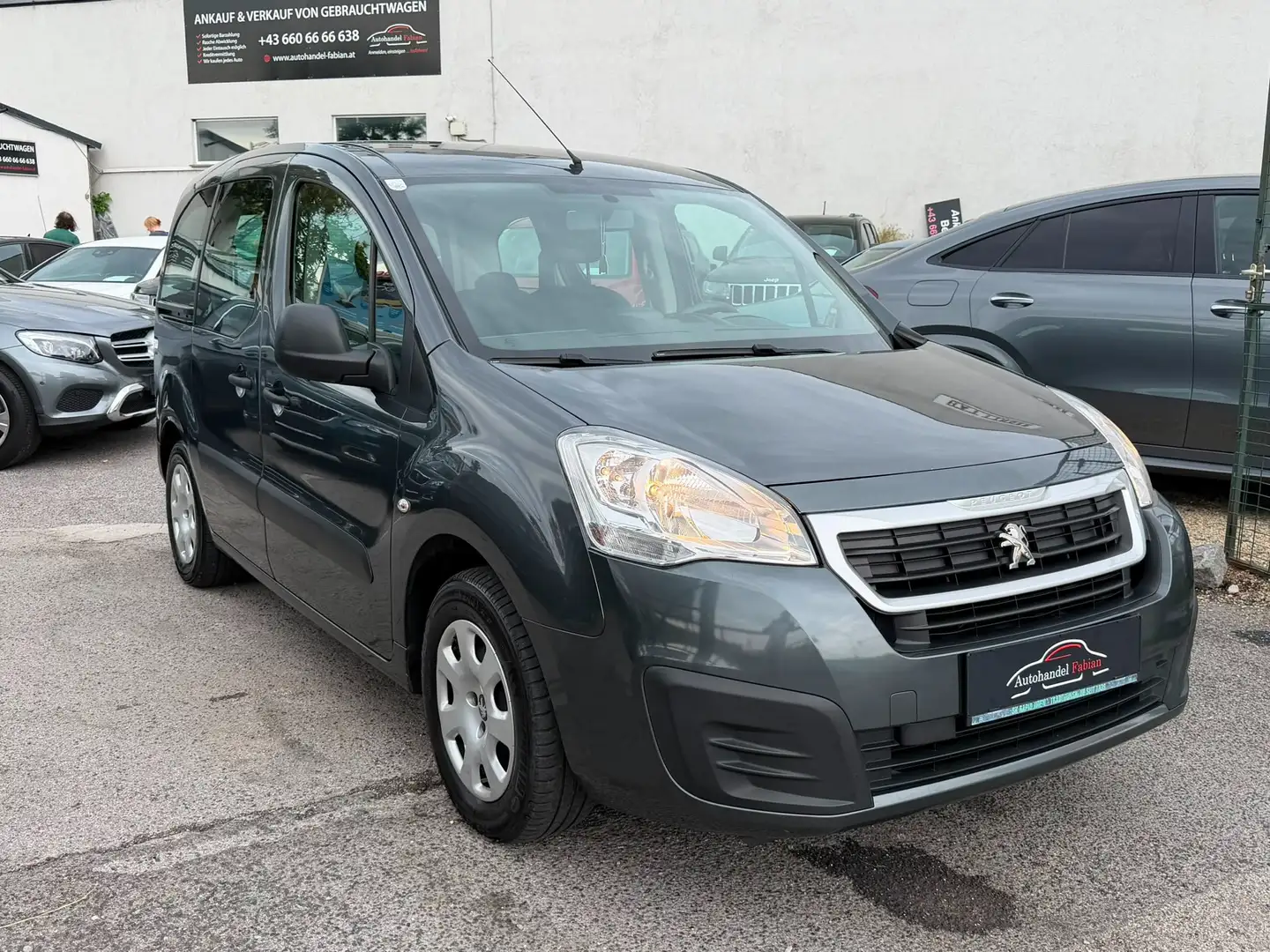 Peugeot Partner Tepee 1.6 100 Active mit Klima PICKERL Services Grau - 1