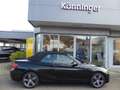 BMW 218 218d Cabrio Aut. Sport Line Navi, Sitzh., PDC,... Schwarz - thumbnail 8