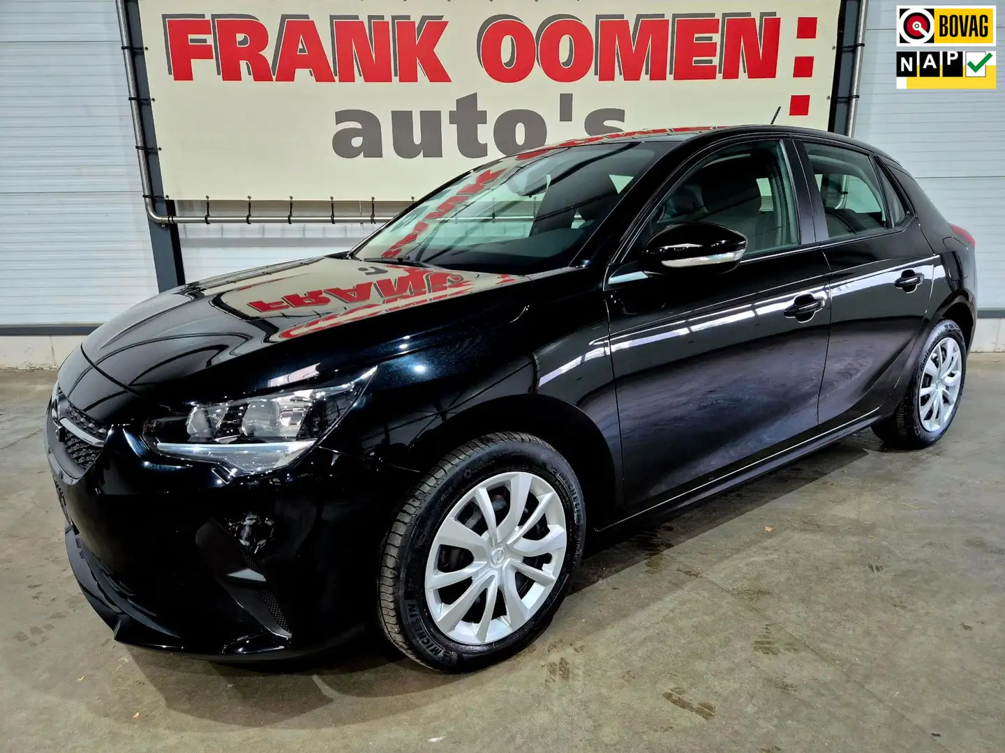 Opel Corsa 1.2 Turbo 101PK Edition + NAP|1e eigenaar|DAB|Appl Zwart - 1