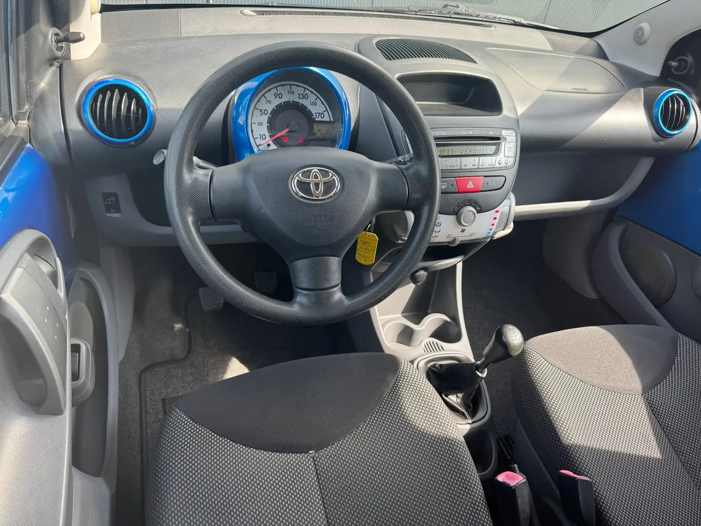 Toyota Aygo 1.0-12V Access * Airco * Licht metaal * 5deurs * Bleu - 2