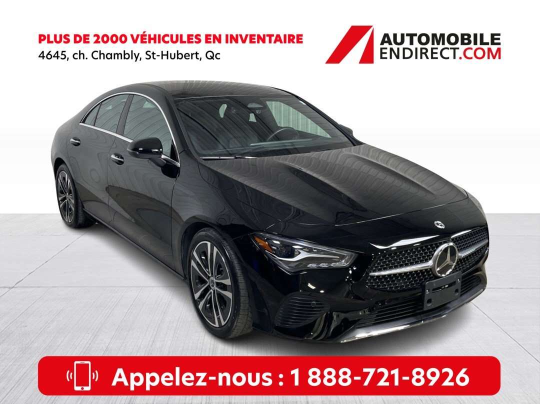 2026 Mercedes-Benz CLA 250 Coupe 4MATIC Cuir Toit Ouvrant GPS Sièges chau