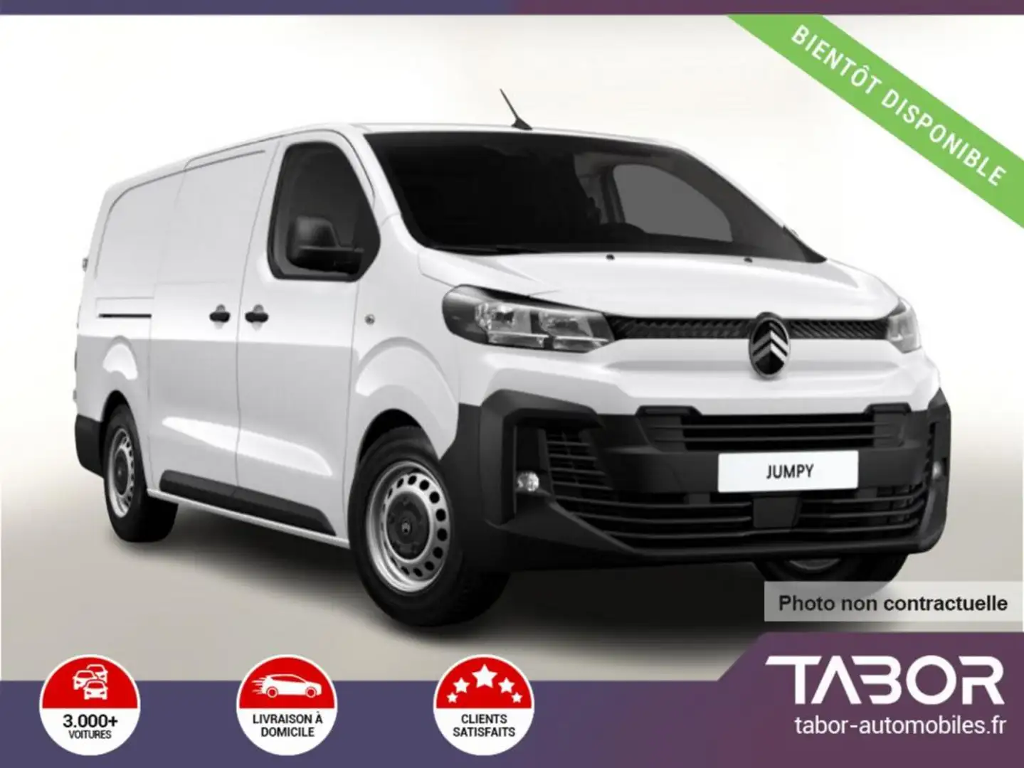 Citroen Jumpy XL 2.0 BlueHDi 145 Visibility Reg Blanc - 1