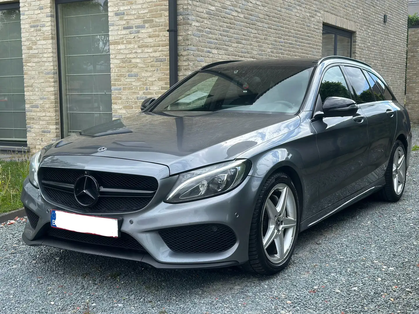 Mercedes-Benz C 200 d / PACK AMG / 2018 / FULL Gris - 1