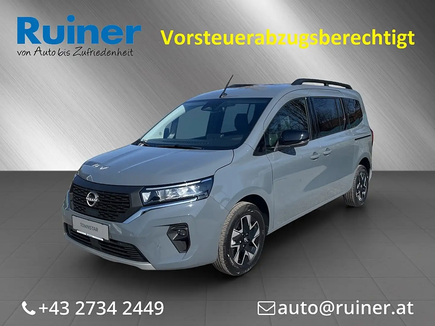 Nissan Townstar L2 DIG-T 130 Tekna Evalia 7DCT Automatic Grau - 1