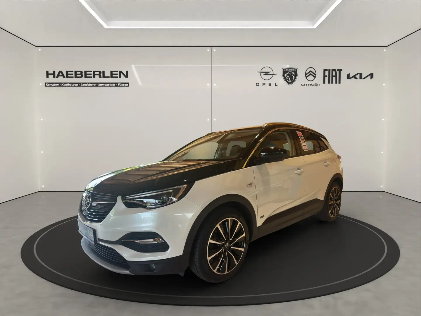 Opel Grandland 1.6 Hybrid Ultimate 4x4 *RKamera* Leder Weiß - 2