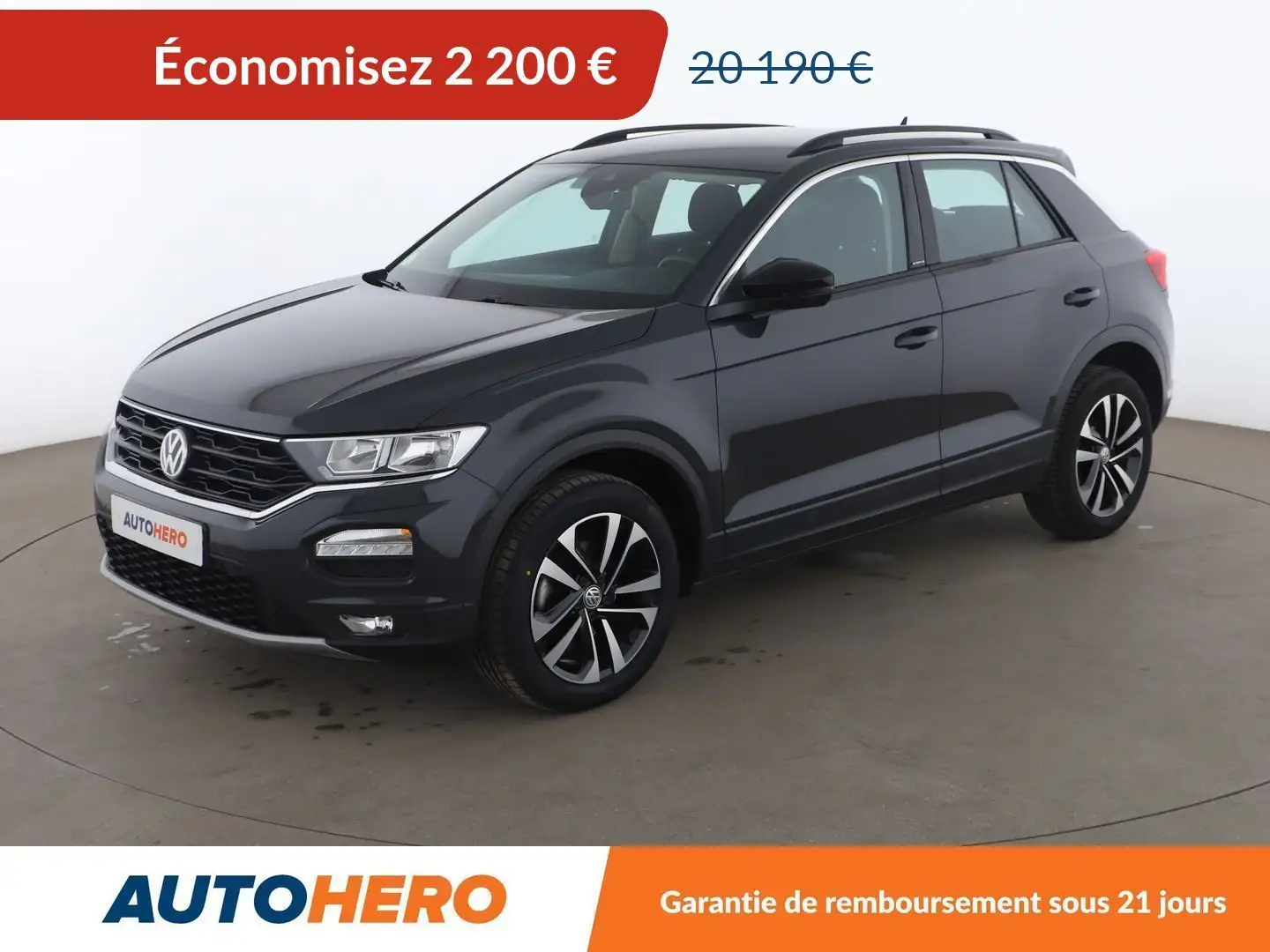 Volkswagen T-Roc 1.6 TDI IQ.DRIVE Gris - 1