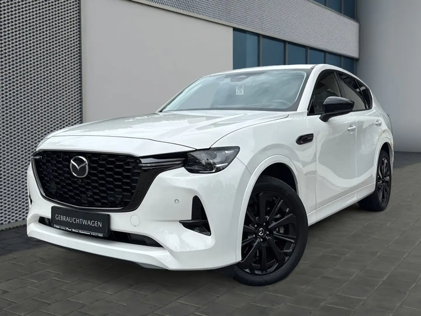 Mazda CX-60 e-SKYACTIV PHEV 327 AWD 8AT HOMURA CON-P DRI-P COM Blanc - 1