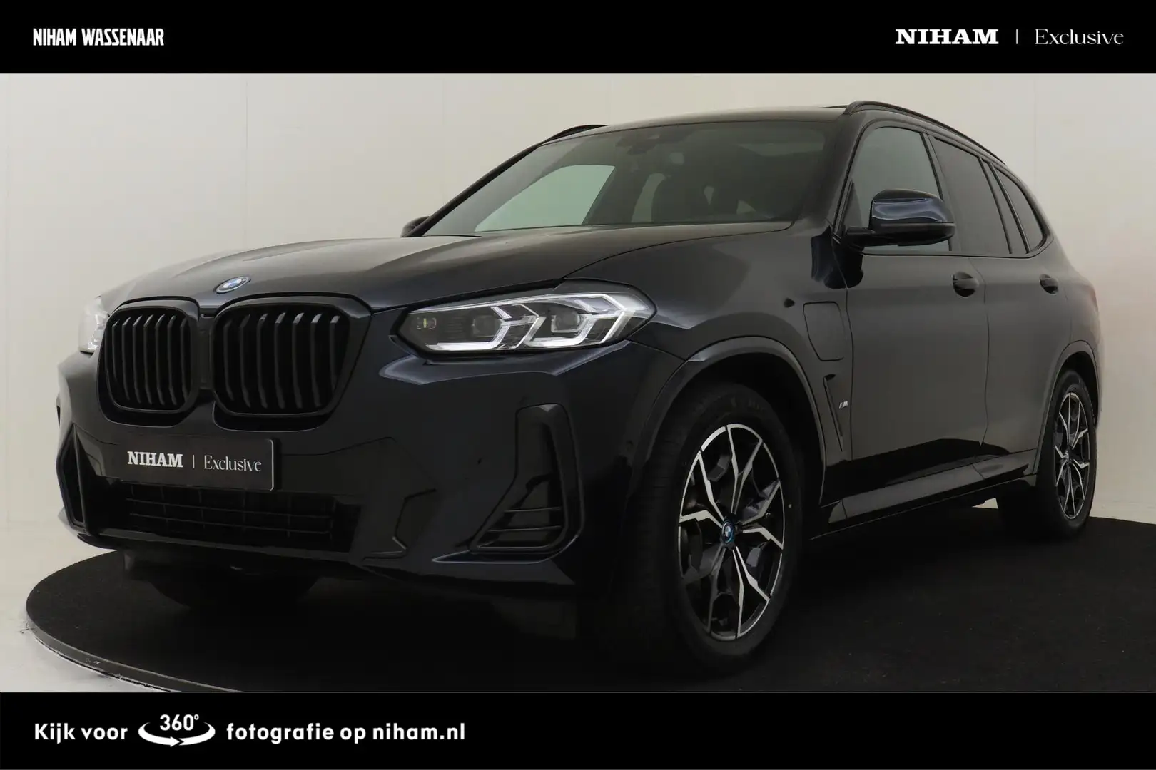BMW X3 xDrive30e -PANO.DAK|M-SPORT|ADAP.LED|HEAD-UP DISP. Noir - 1