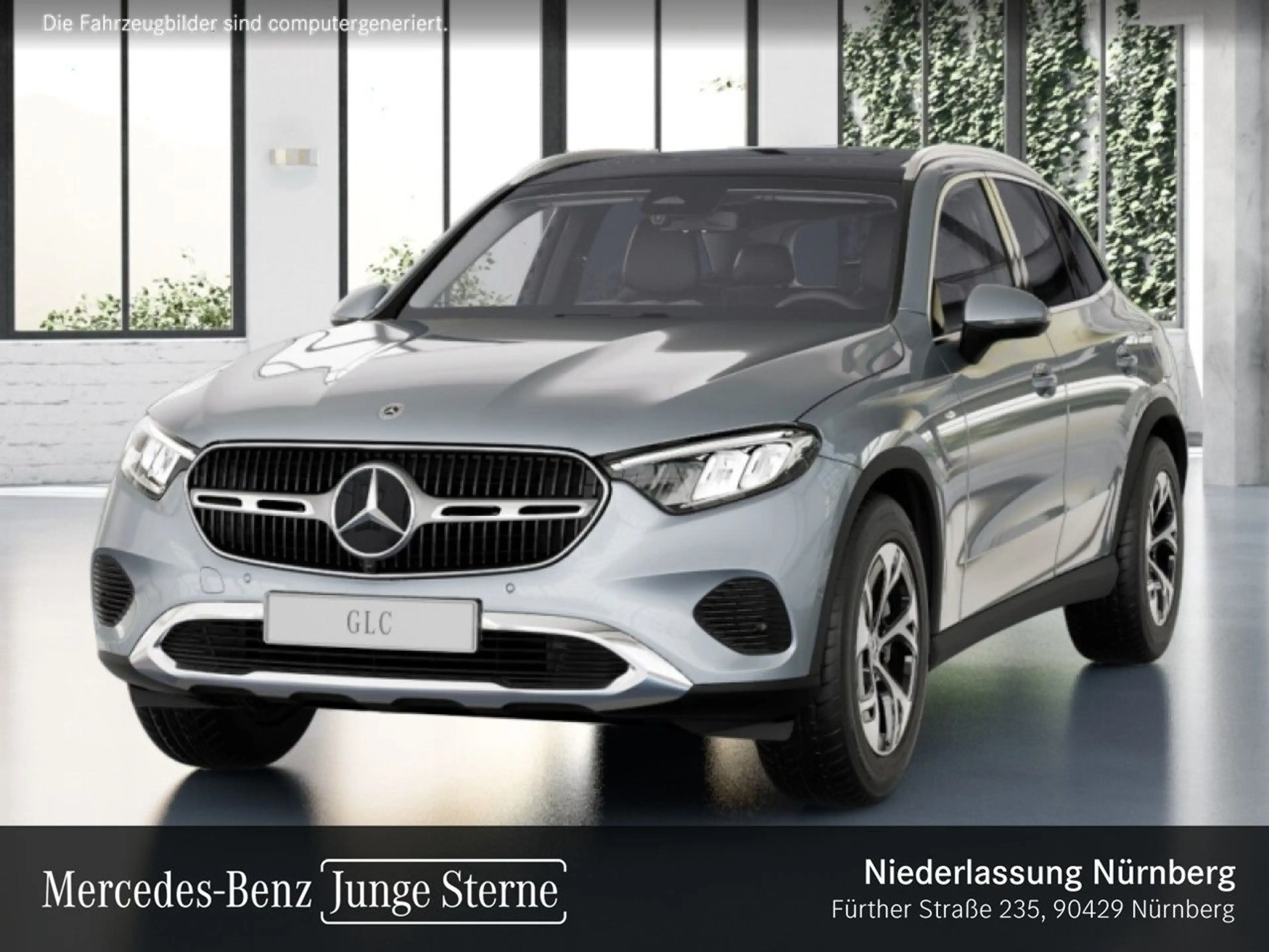 Mercedes-Benz GLC 300 e 4M AVANTG+PANO+AHK+LED+KAMERA+TOTW+9G — photo 2