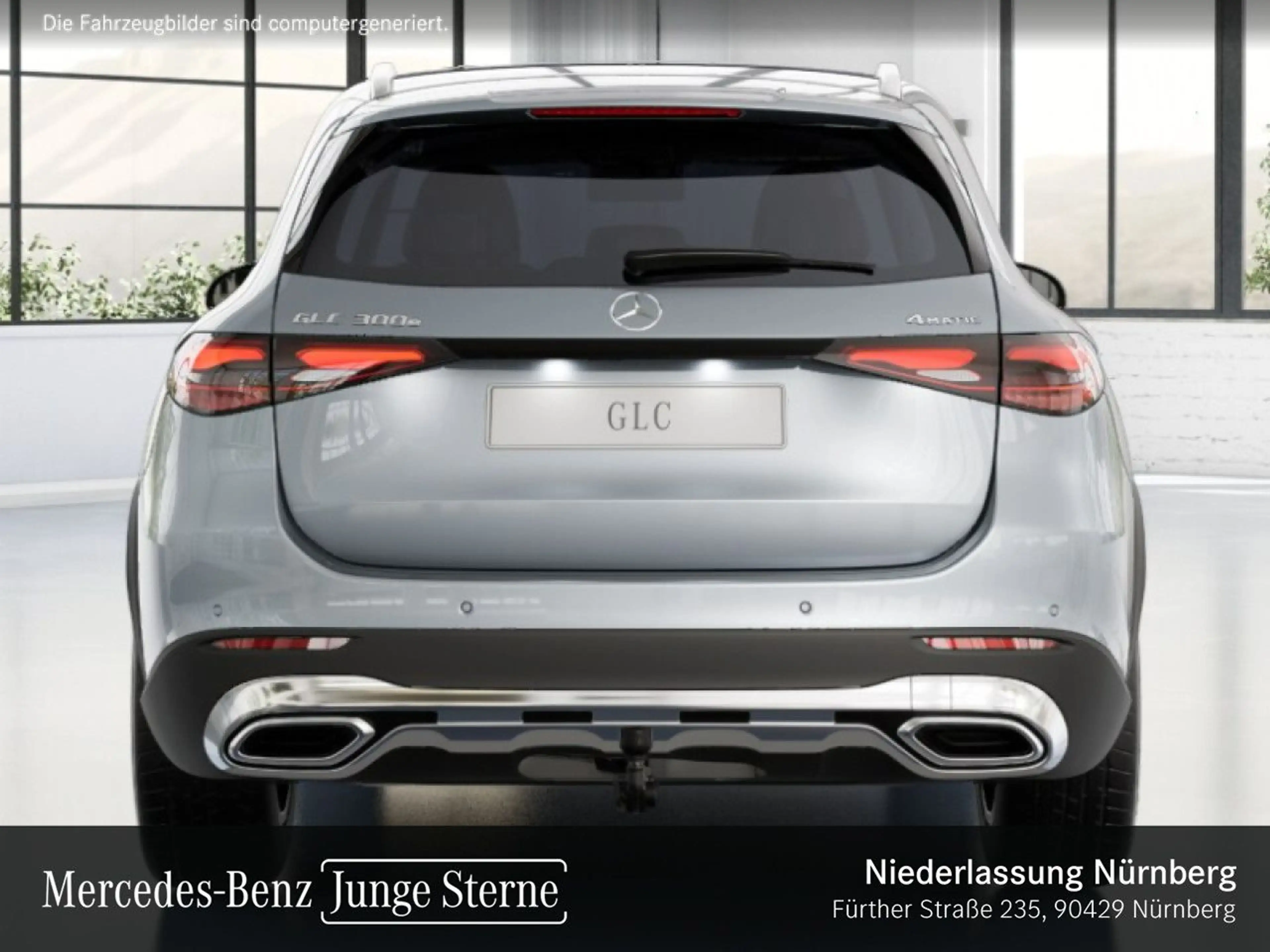Mercedes-Benz GLC 300 e 4M AVANTG+PANO+AHK+LED+KAMERA+TOTW+9G — photo 9