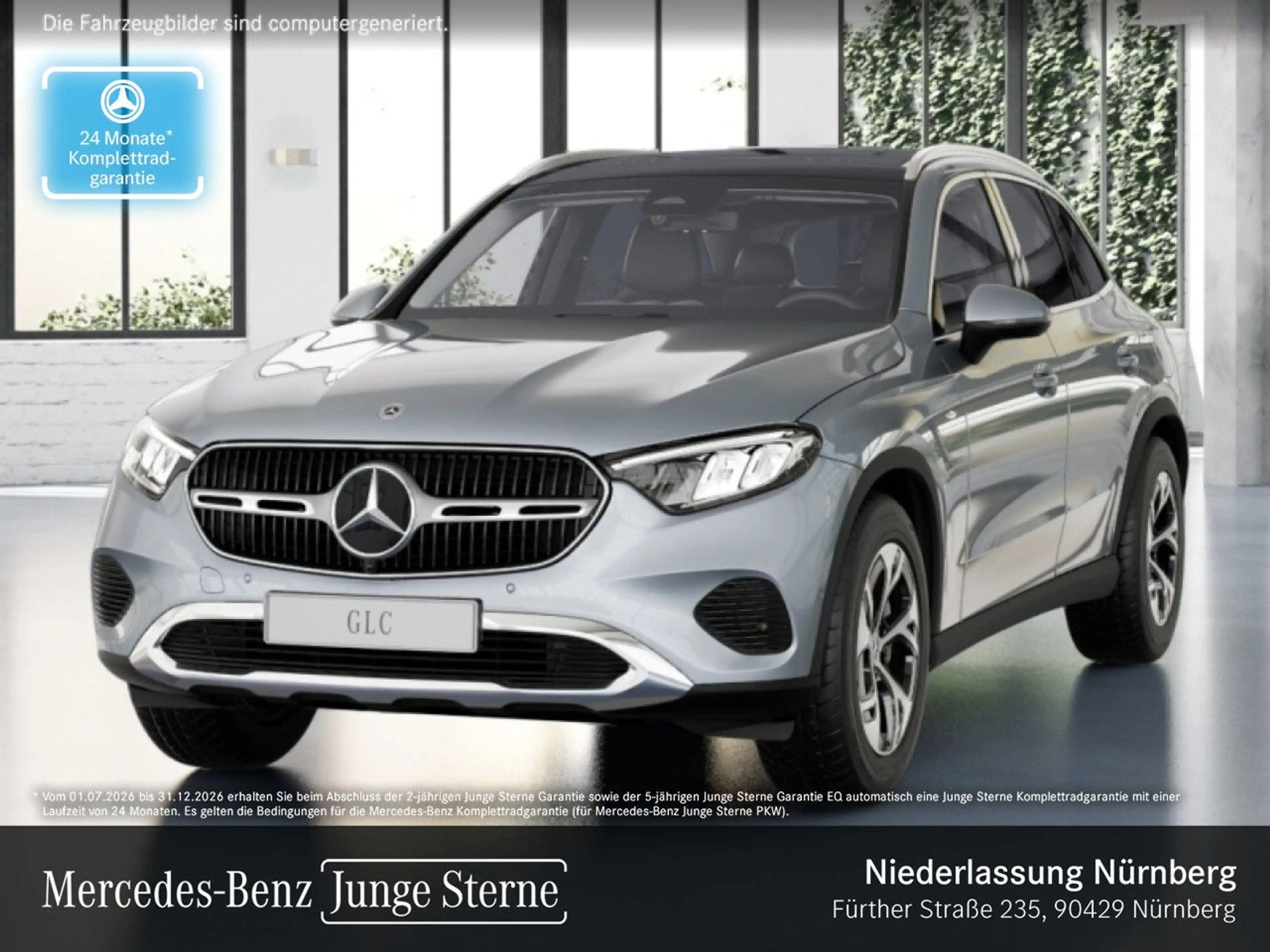 Mercedes-Benz GLC 300 e 4M AVANTG+PANO+AHK+LED+KAMERA+TOTW+9G