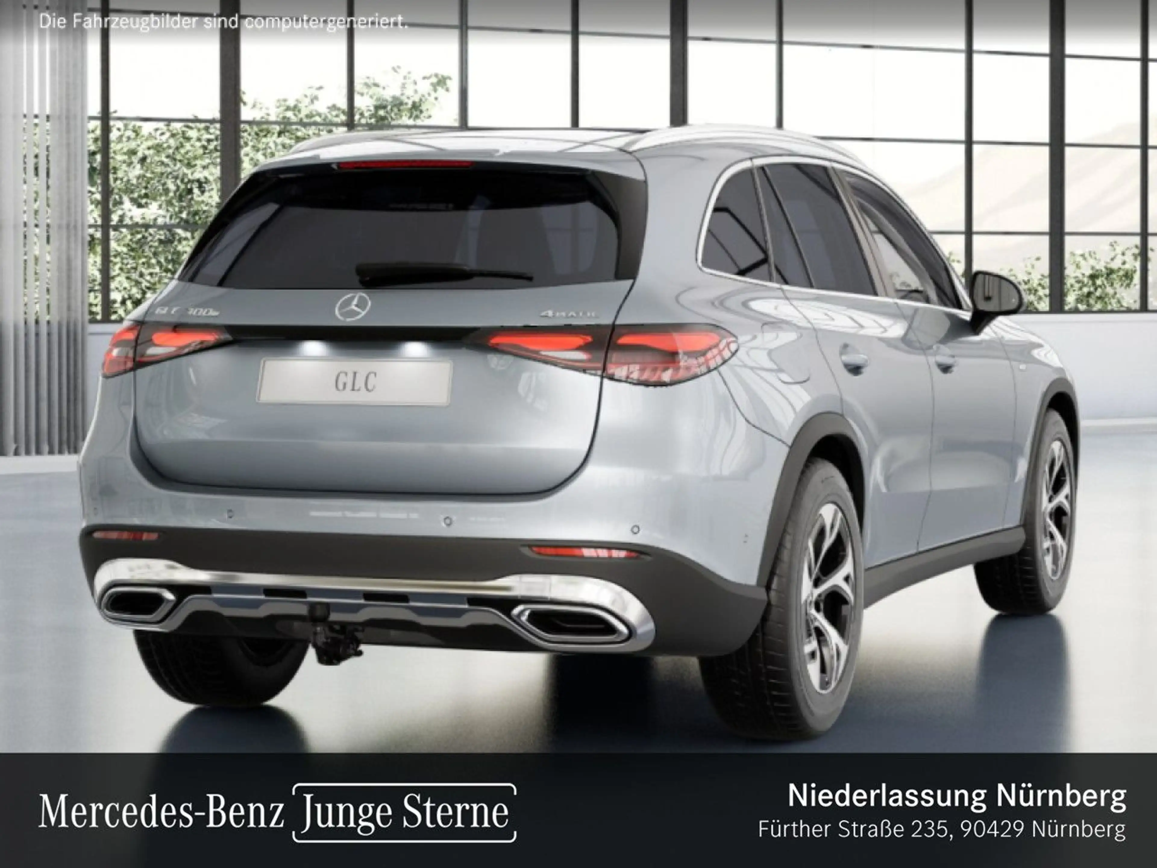 Mercedes-Benz GLC 300 e 4M AVANTG+PANO+AHK+LED+KAMERA+TOTW+9G — photo 5