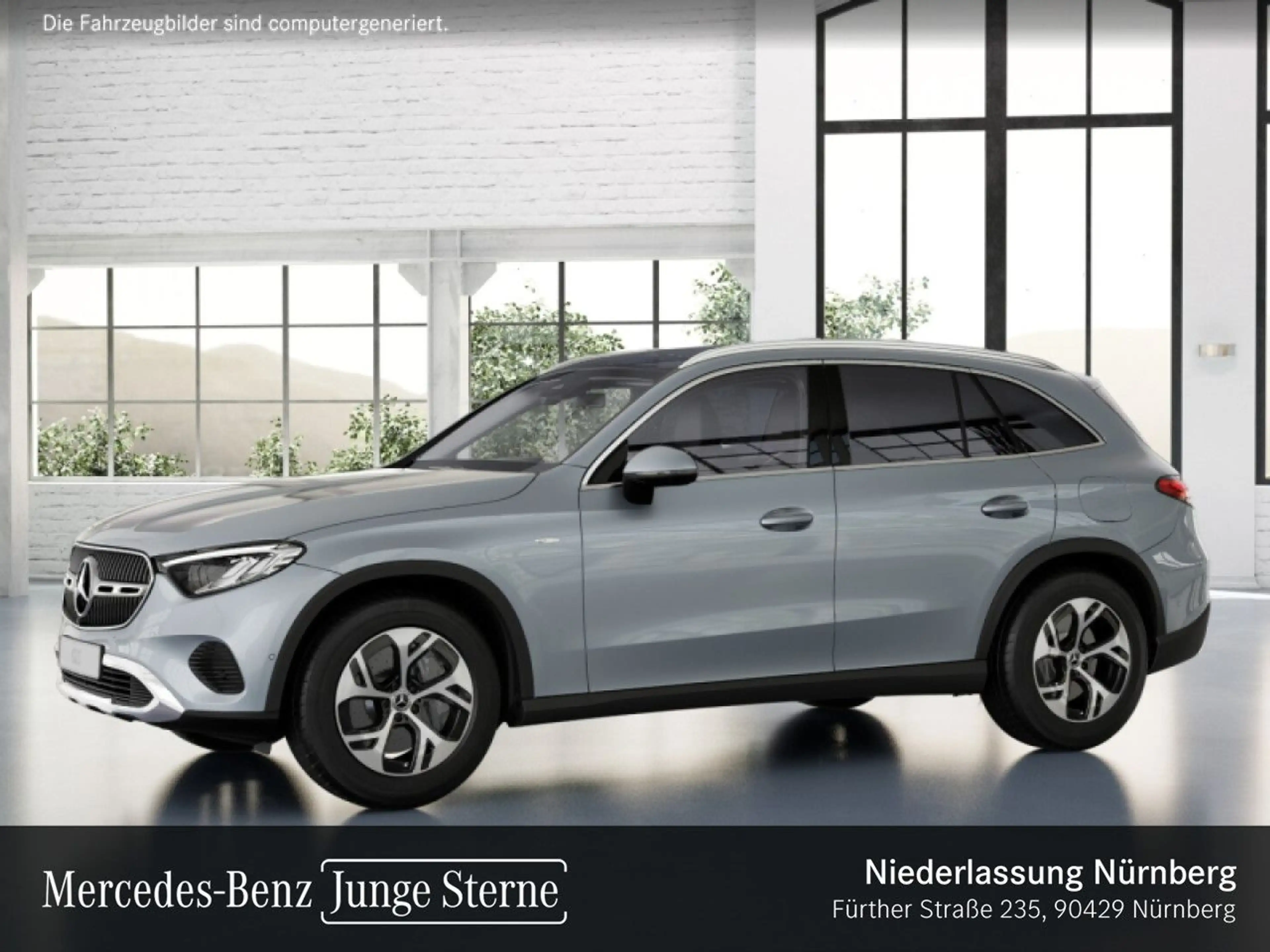 Mercedes-Benz GLC 300 e 4M AVANTG+PANO+AHK+LED+KAMERA+TOTW+9G — photo 3
