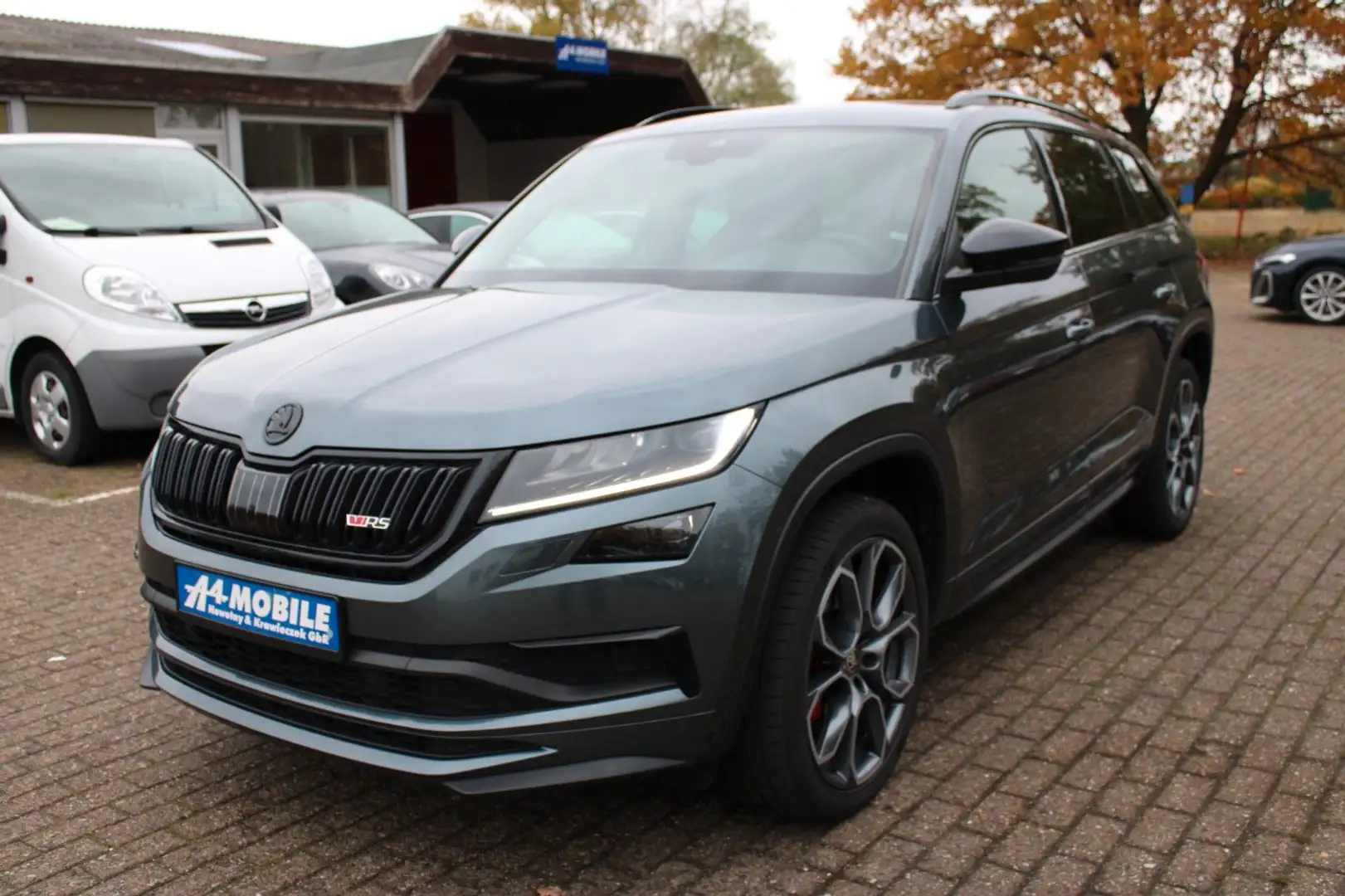 Skoda Kodiaq RS 4x4 AHK Lenkradheizung DAB+ Gris - 1