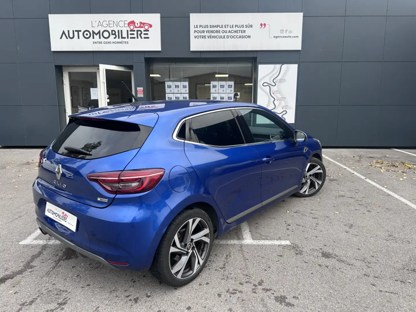 Renault Clio V RS Line 100ch Bleu - 2