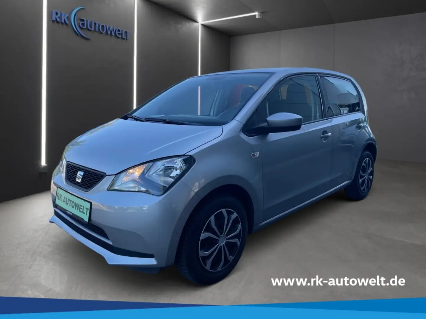 SEAT Mii Style 1.0  Klima,ZV,SHZ Silber - 1