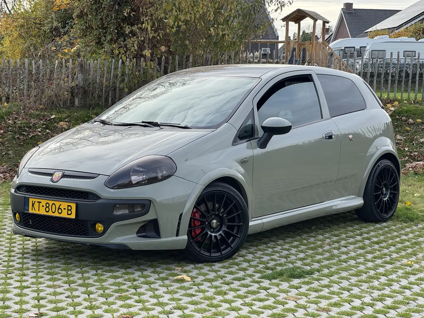 Fiat Punto 1.4-16V m-air abarht Zwart - 2