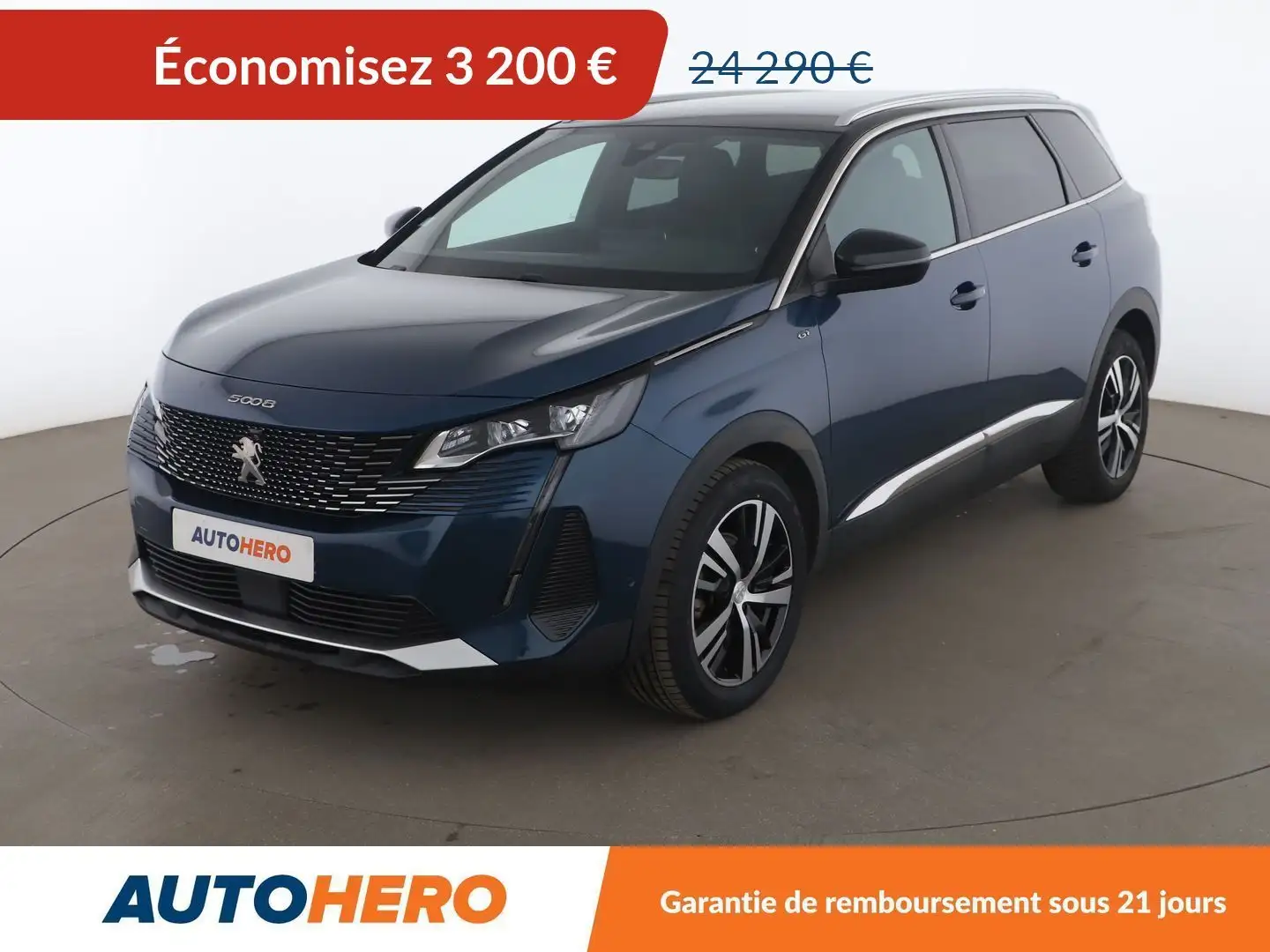 Peugeot 5008 1.5 Blue-HDi GT Bleu - 1