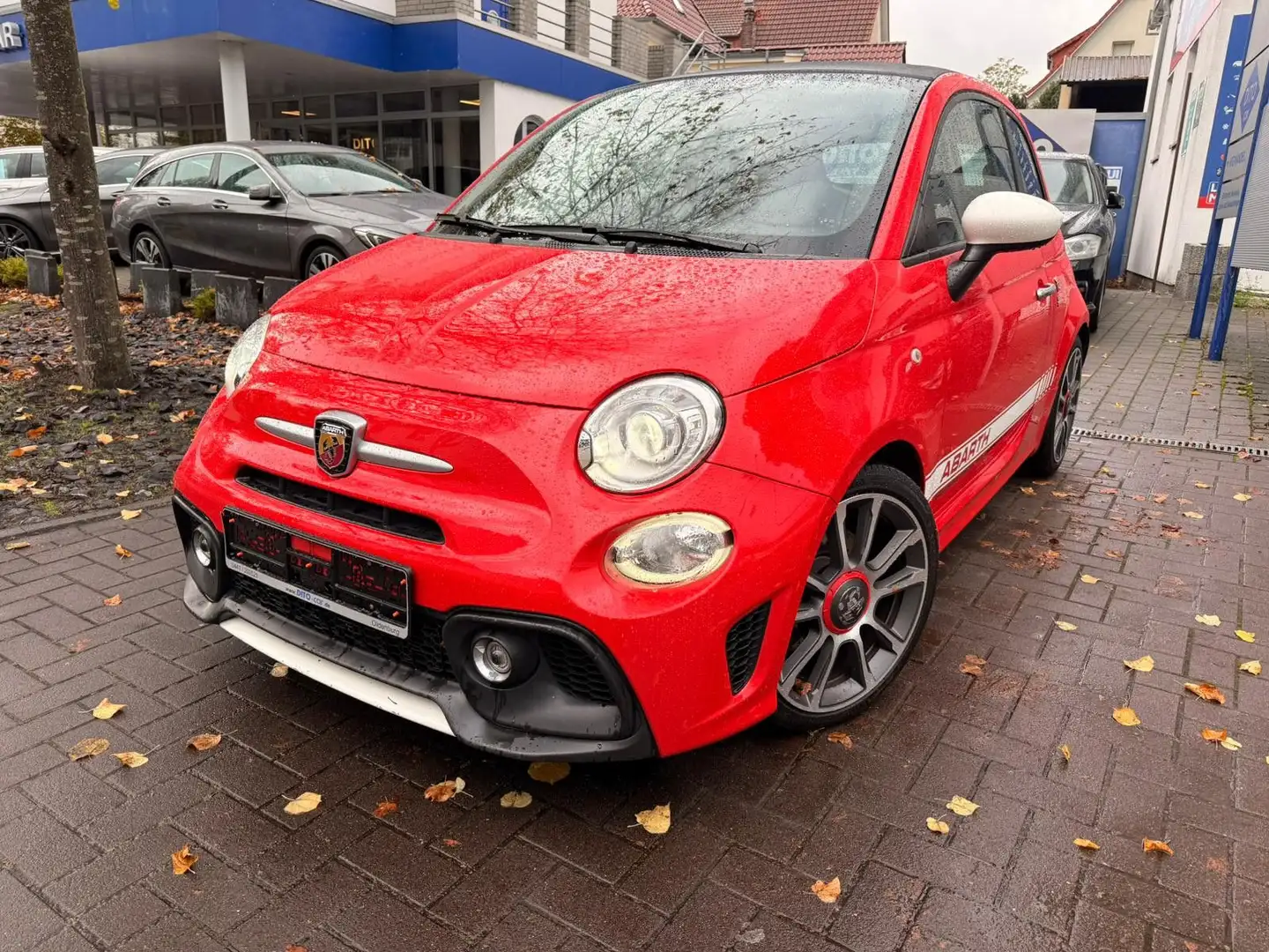 Abarth 500 Cabrio 595 C Turismo PDC/BI-Xenon/DAB/BT Rot - 1