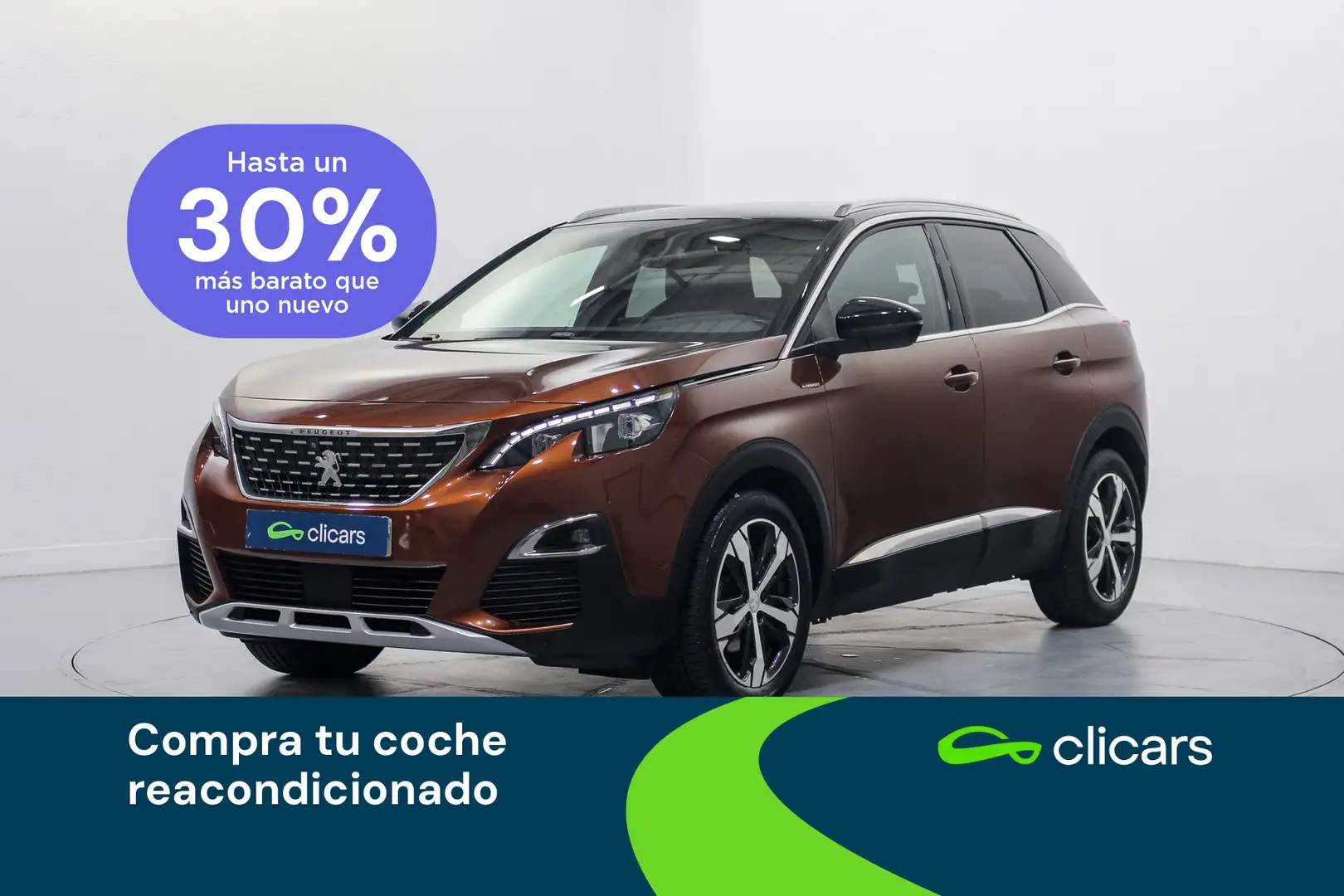 Peugeot 3008 1.6BlueHDi GT Line S&S EAT6 120 Orange - 1