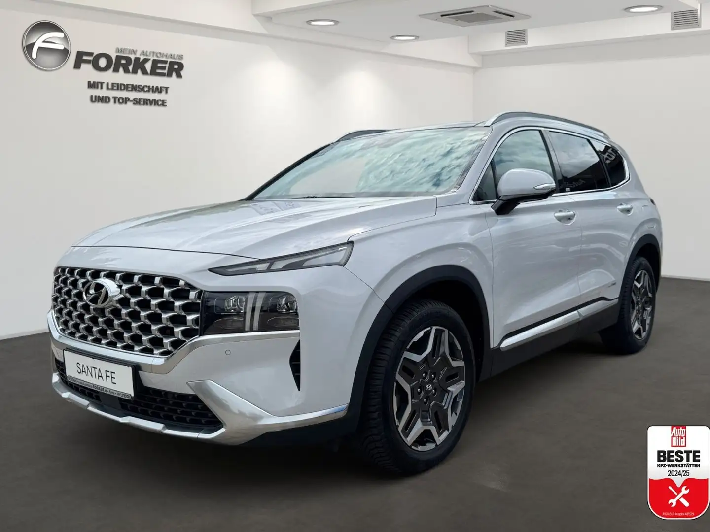 Hyundai SANTA FE Prime Hybrid 4WD AHZV Allwetterreifen Bianco - 1