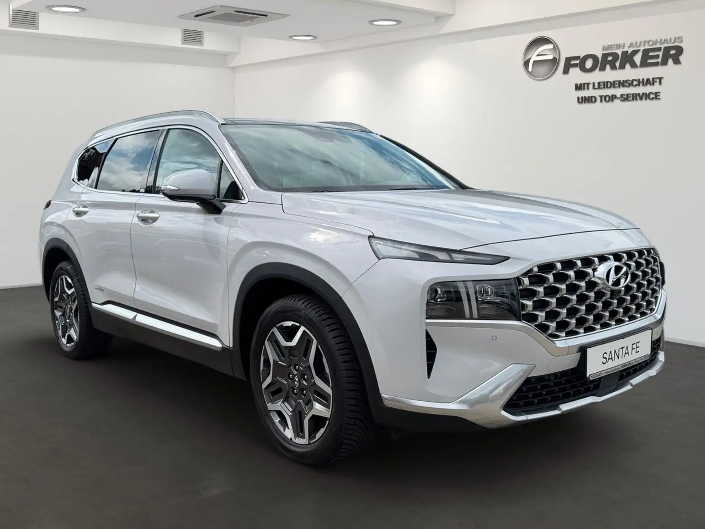 Hyundai SANTA FE Prime Hybrid 4WD AHZV Allwetterreifen Bianco - 2