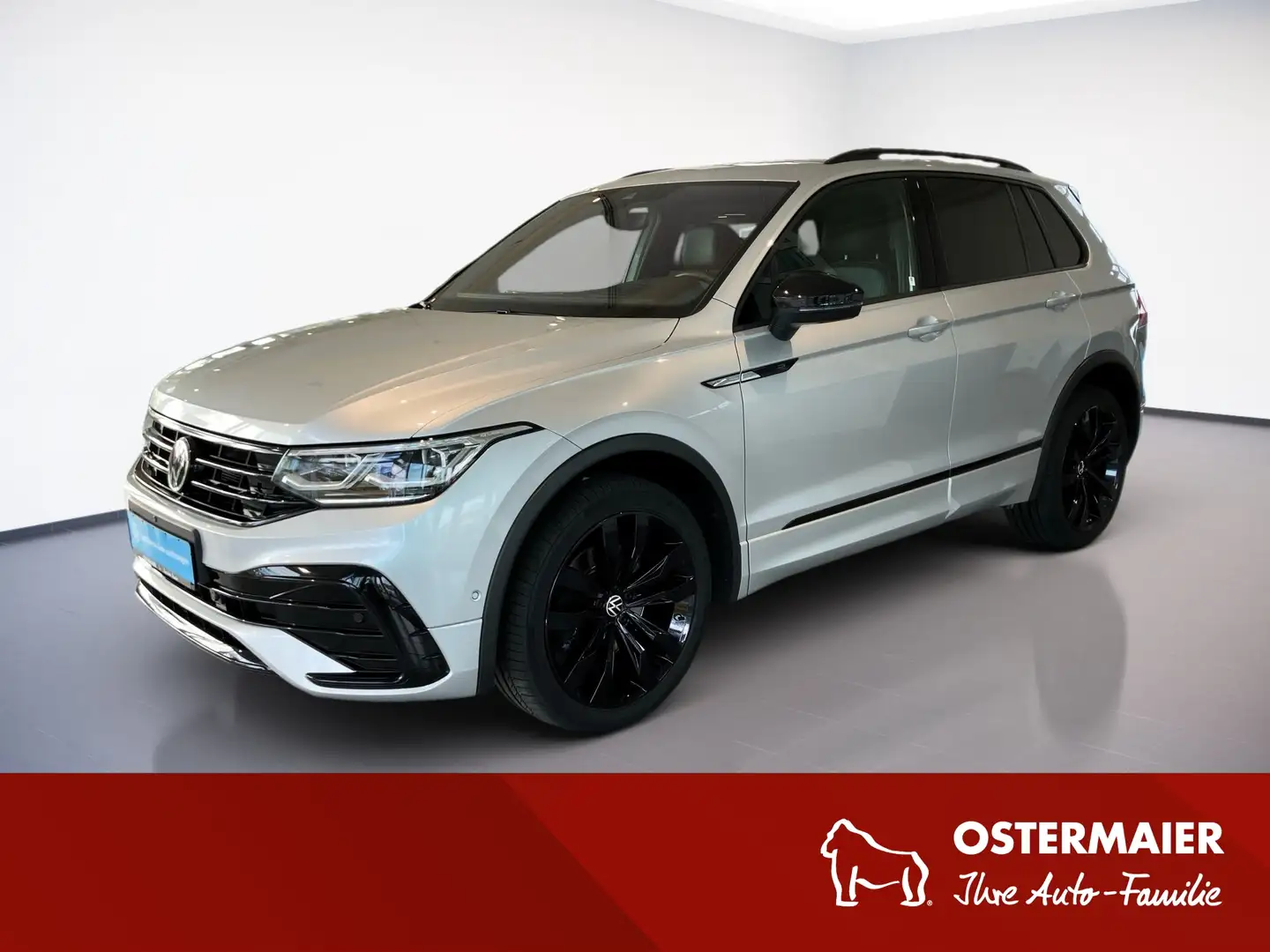Volkswagen Tiguan R-LINE 2.0TDI 200PS DSG 4MOTION PANO.HUD.KAMERA.AH Argent - 1