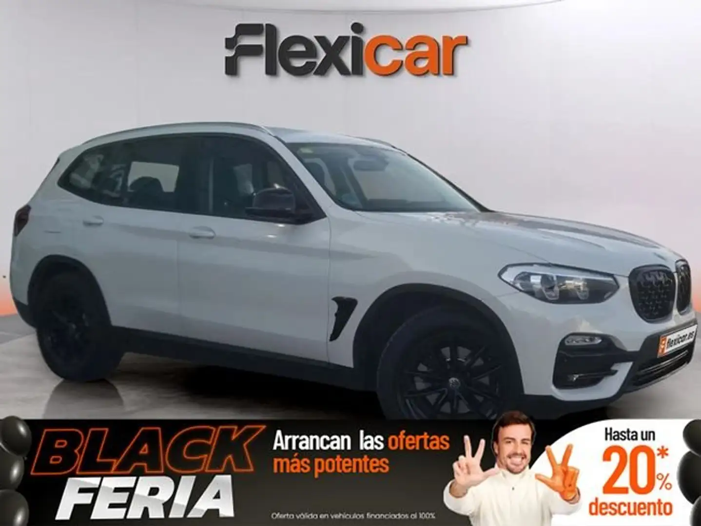 BMW X3 xDrive 20dA Blanc - 1