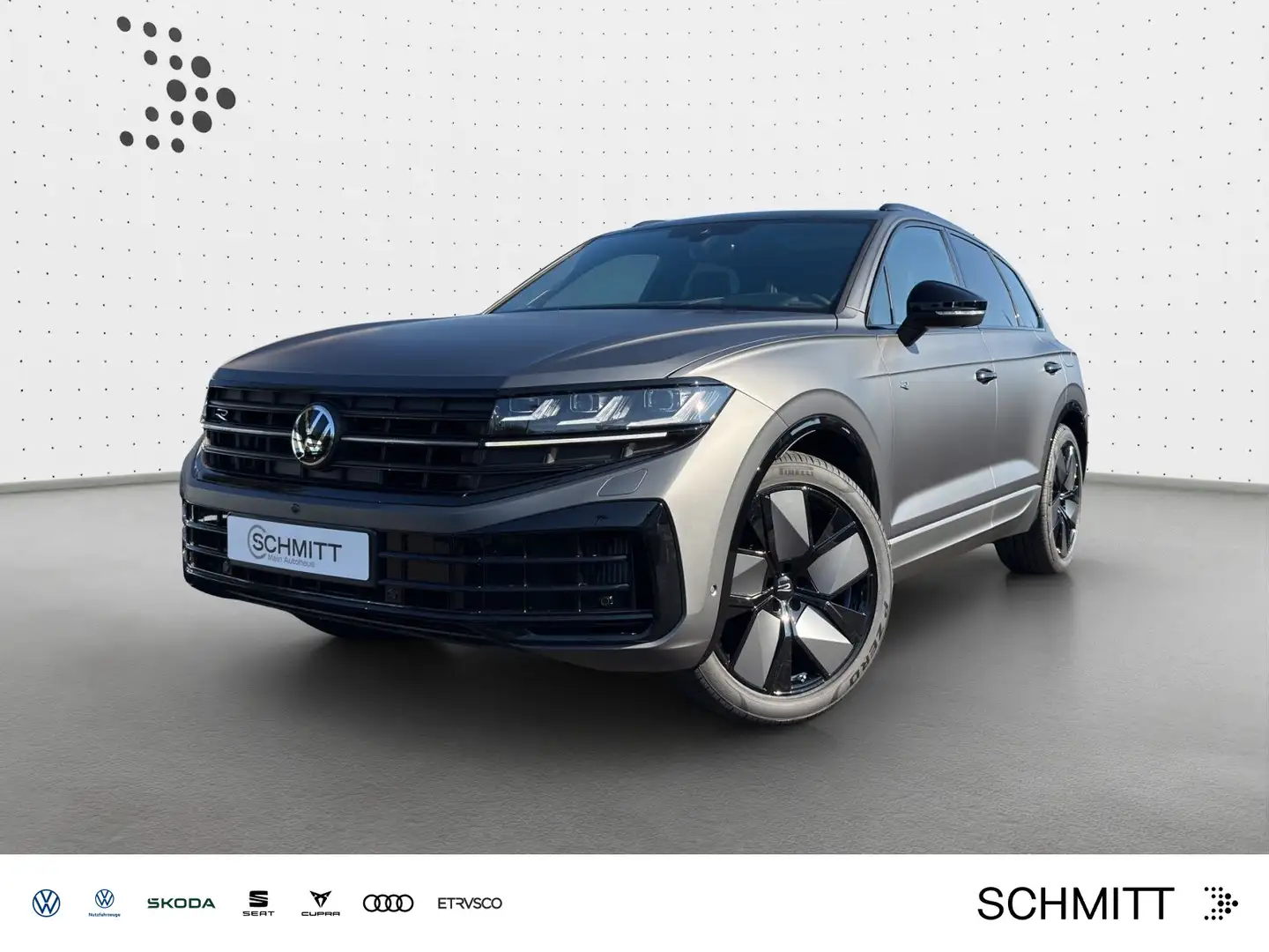 Volkswagen Touareg R 3.0 l V6 eHybrid 4M 0,5% LUFT*HUD*PANO Grijs - 1