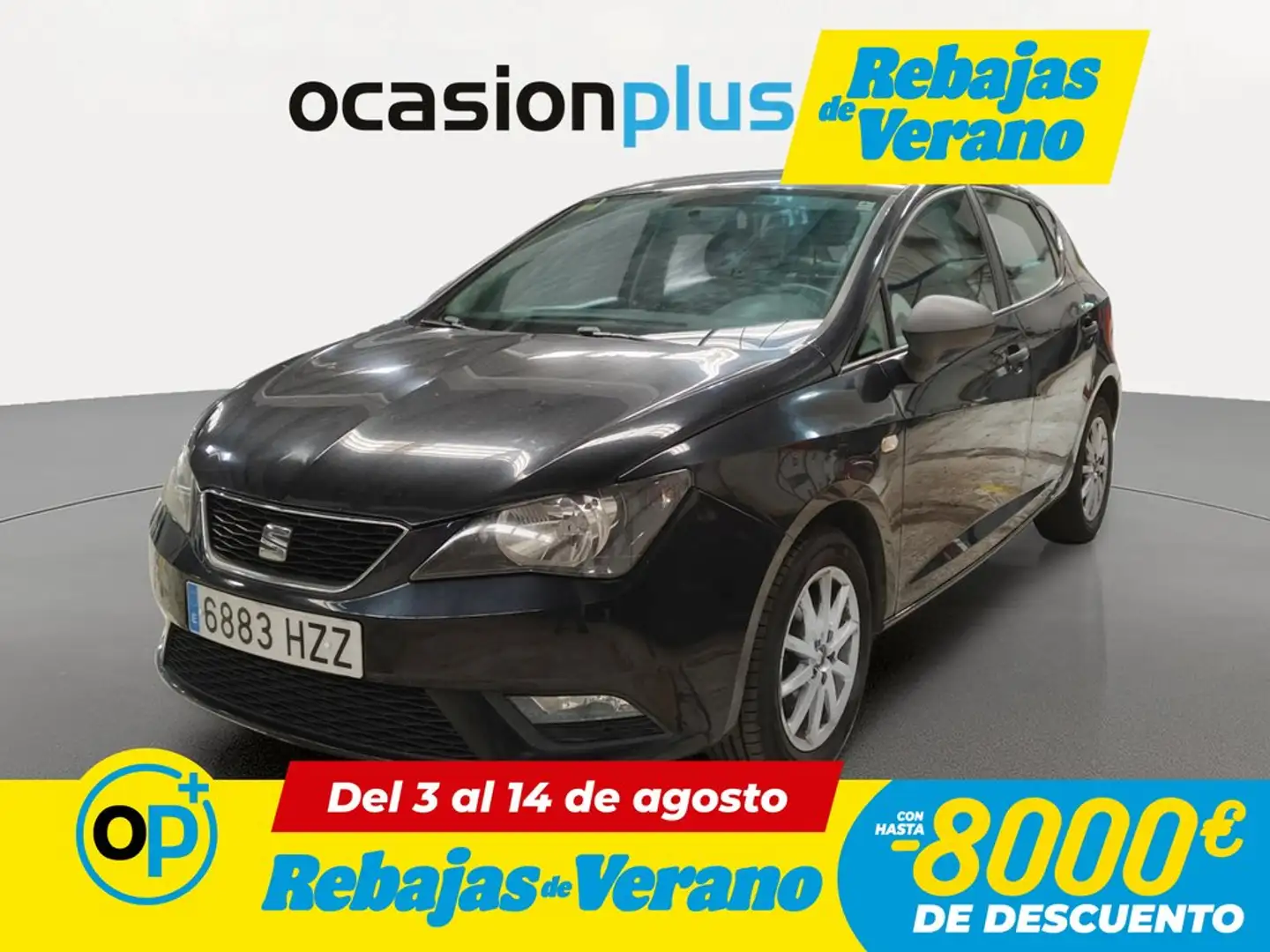 SEAT Ibiza 1.6TDI CR Reference Negro - 1