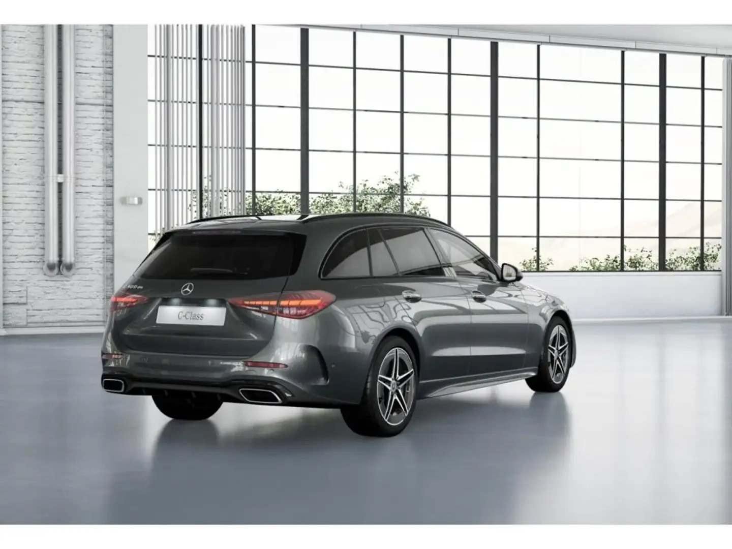 Mercedes-Benz C 300 de T AMG-Sport/360/Pano/Night/Distr/Memo Grau - 2