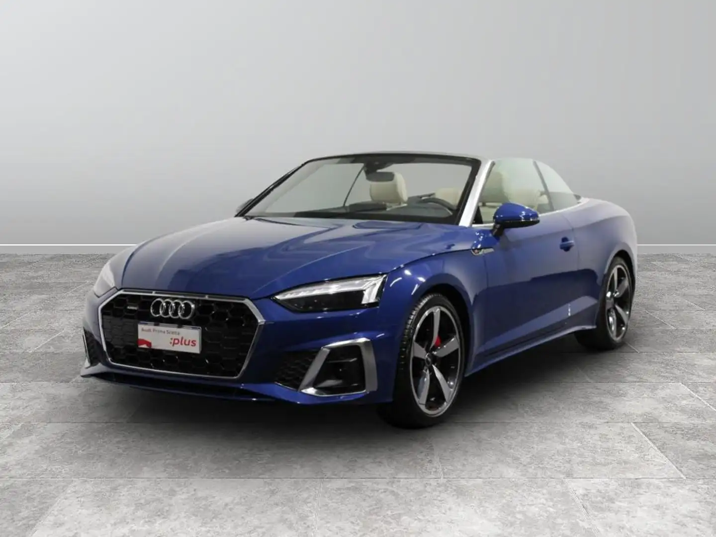Audi A5 Cabrio 40 2.0 tdi mhev S line Edition quattro Nero - 2