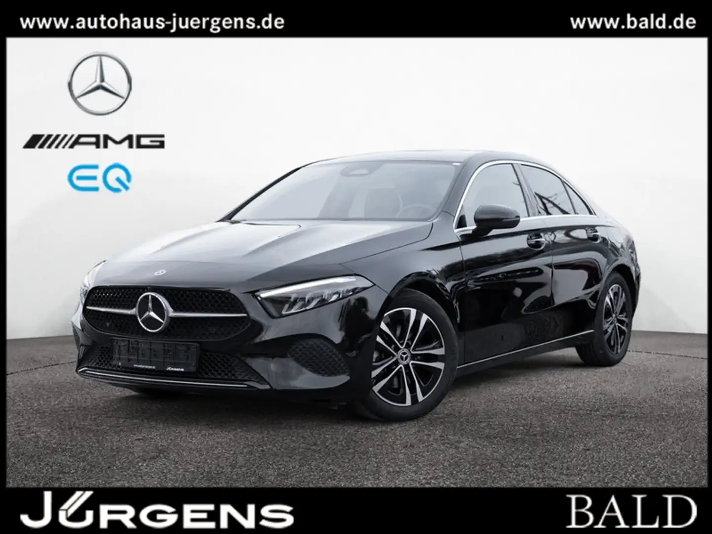 Mercedes-Benz A 180 d Limo Progressive/LED/Cam/AHK/Winter/17' Schwarz - 1