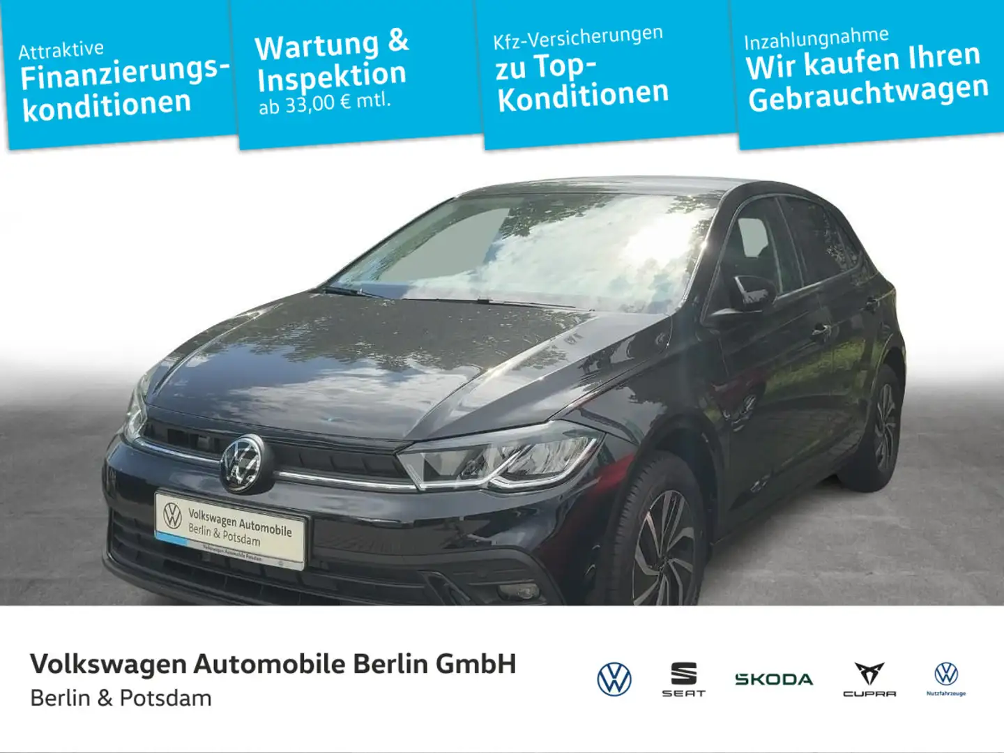 Volkswagen Polo 1.0 TSI Life Negro - 1