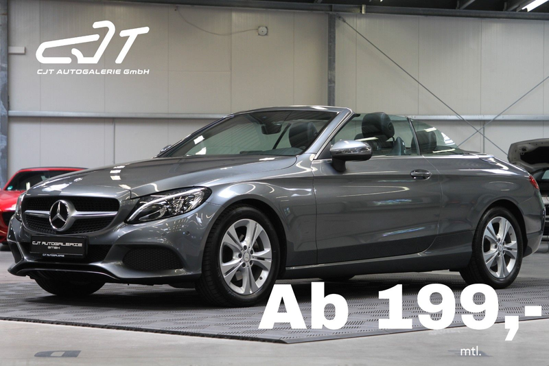 Mercedes-Benz C 220 d Cabrio SHZ AIRSCARF LEDER Multibeam