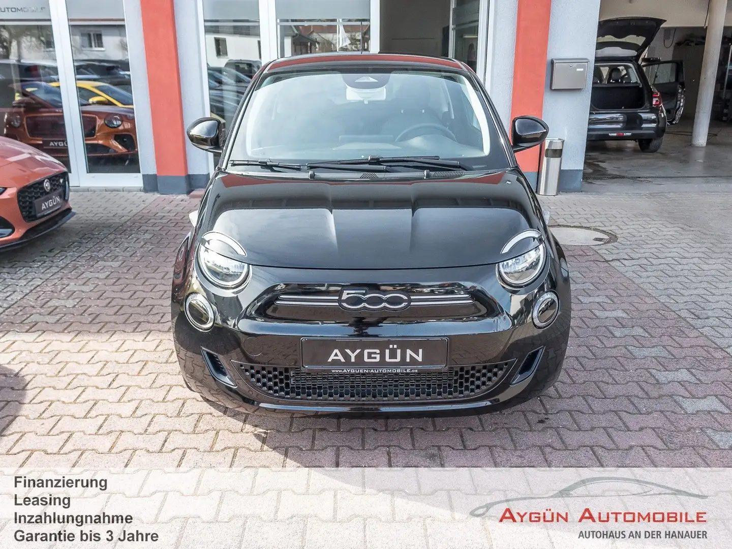 Fiat 500e 500 Icon 42 kWh -Navi / Apple carplay Schwarz - 2