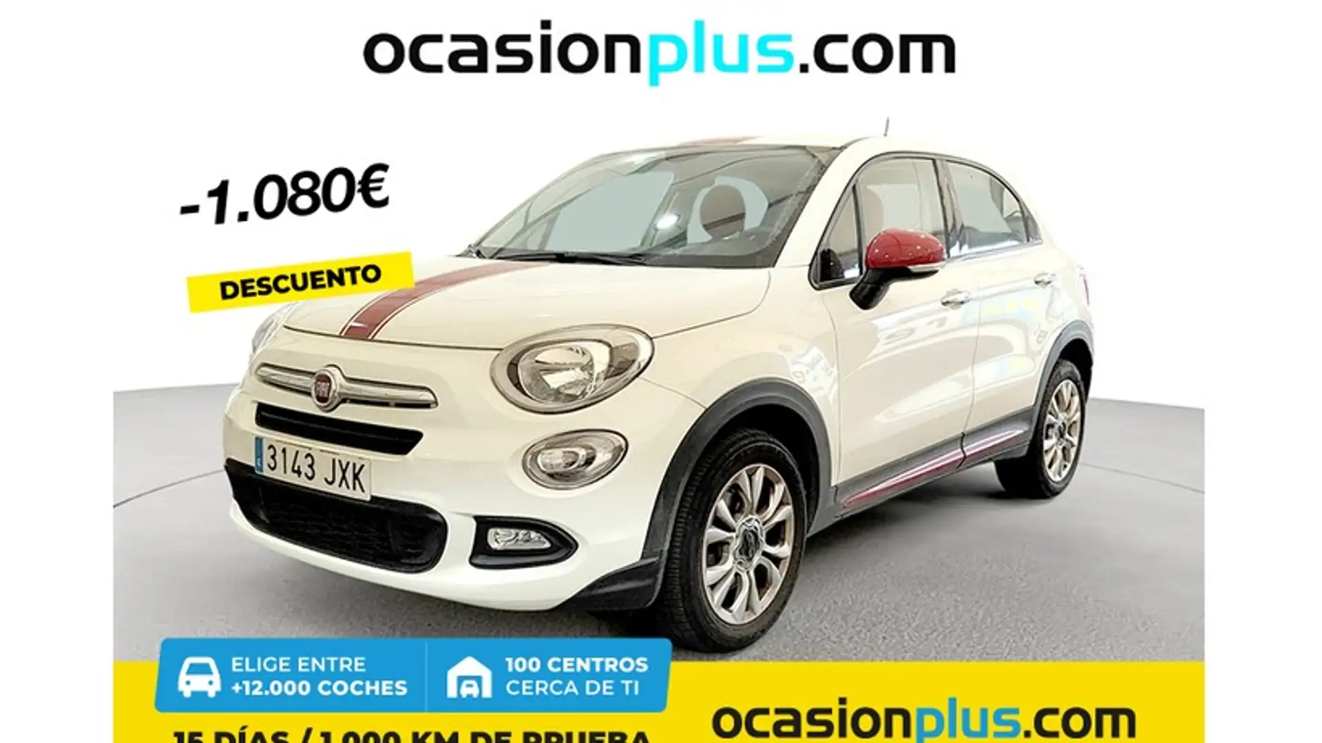 Fiat 500X 1.6 E-Torq Pop Star 4x2 Blanco - 1