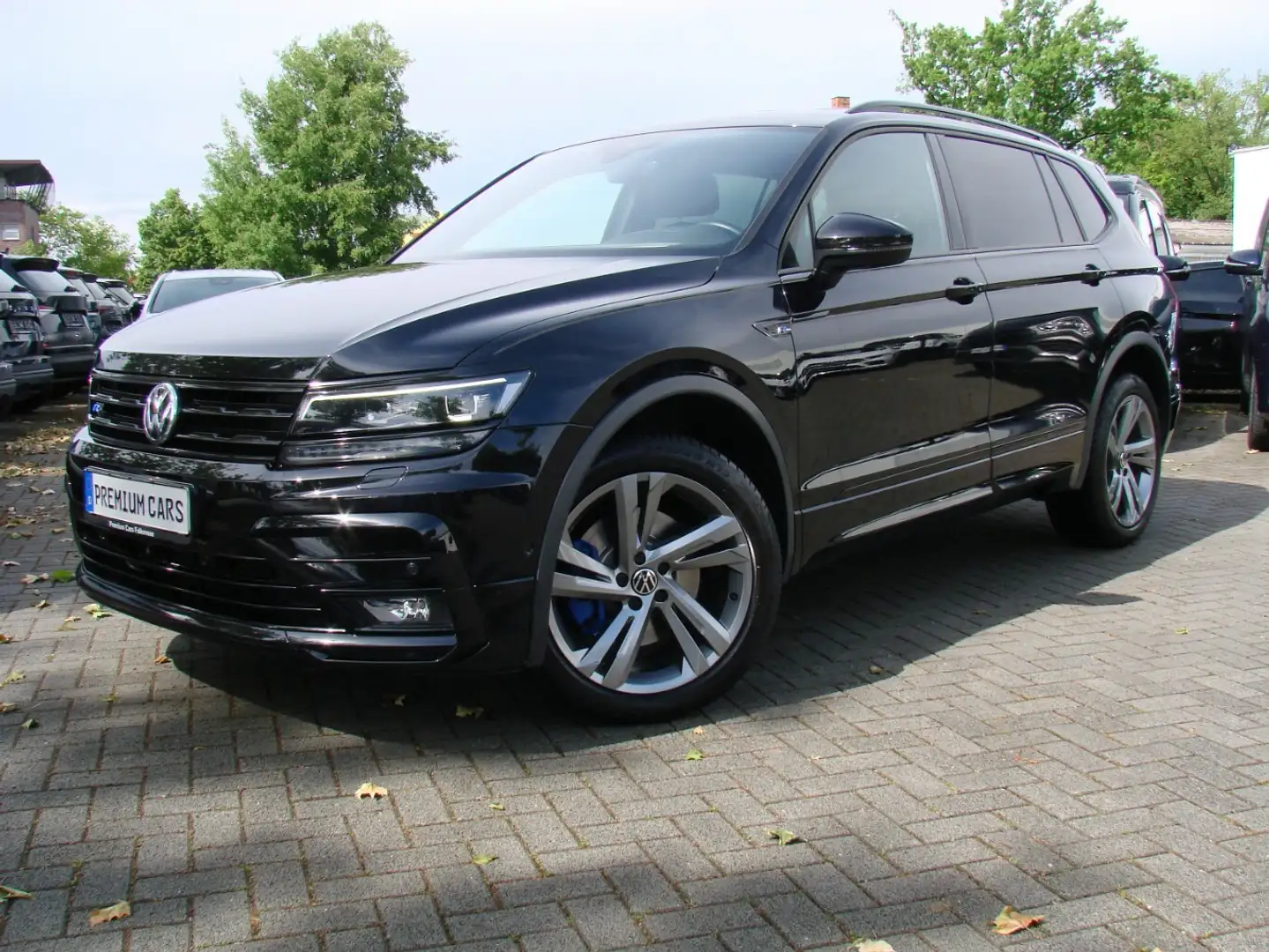 Volkswagen Tiguan Allspace 2.0TDI R-line Black 360° ACC HeadUp AHK Schwarz - 2