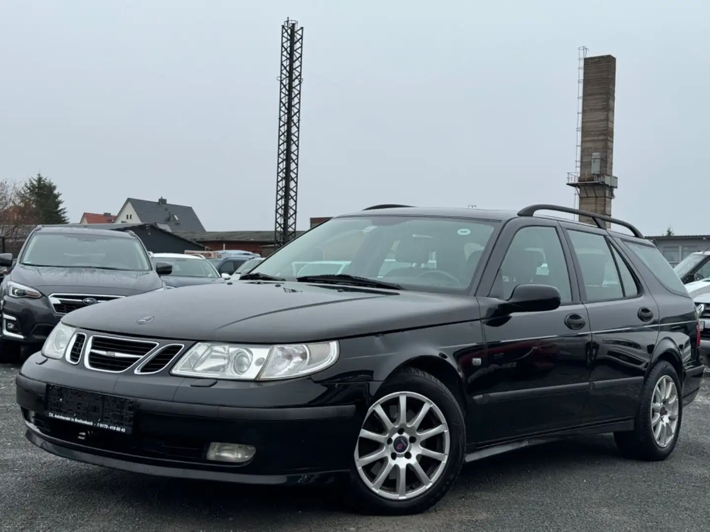 Saab 9-5 Kombi 3.0 TiD Vector Schwarz - 1