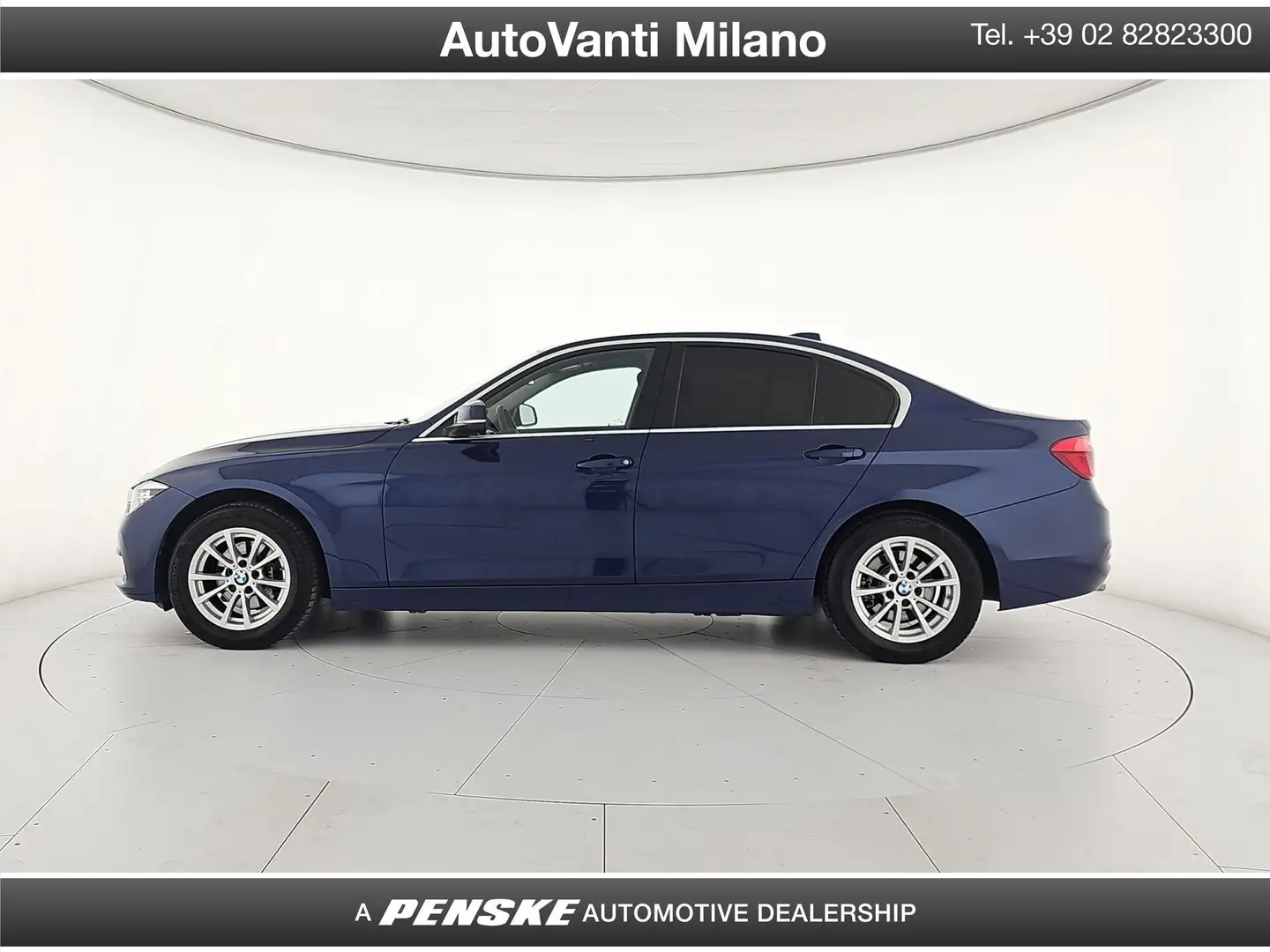 BMW 316 316d Business Advantage aut. Синій - 2