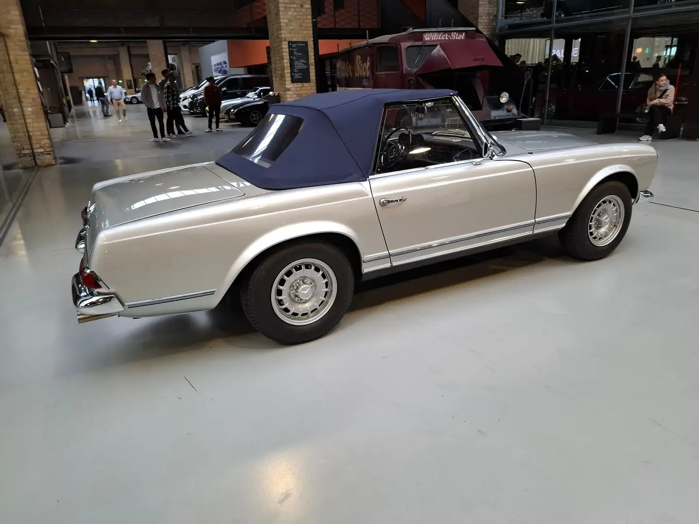 Mercedes-Benz SL 250 W113 mit 280SE Motor Silber - 2
