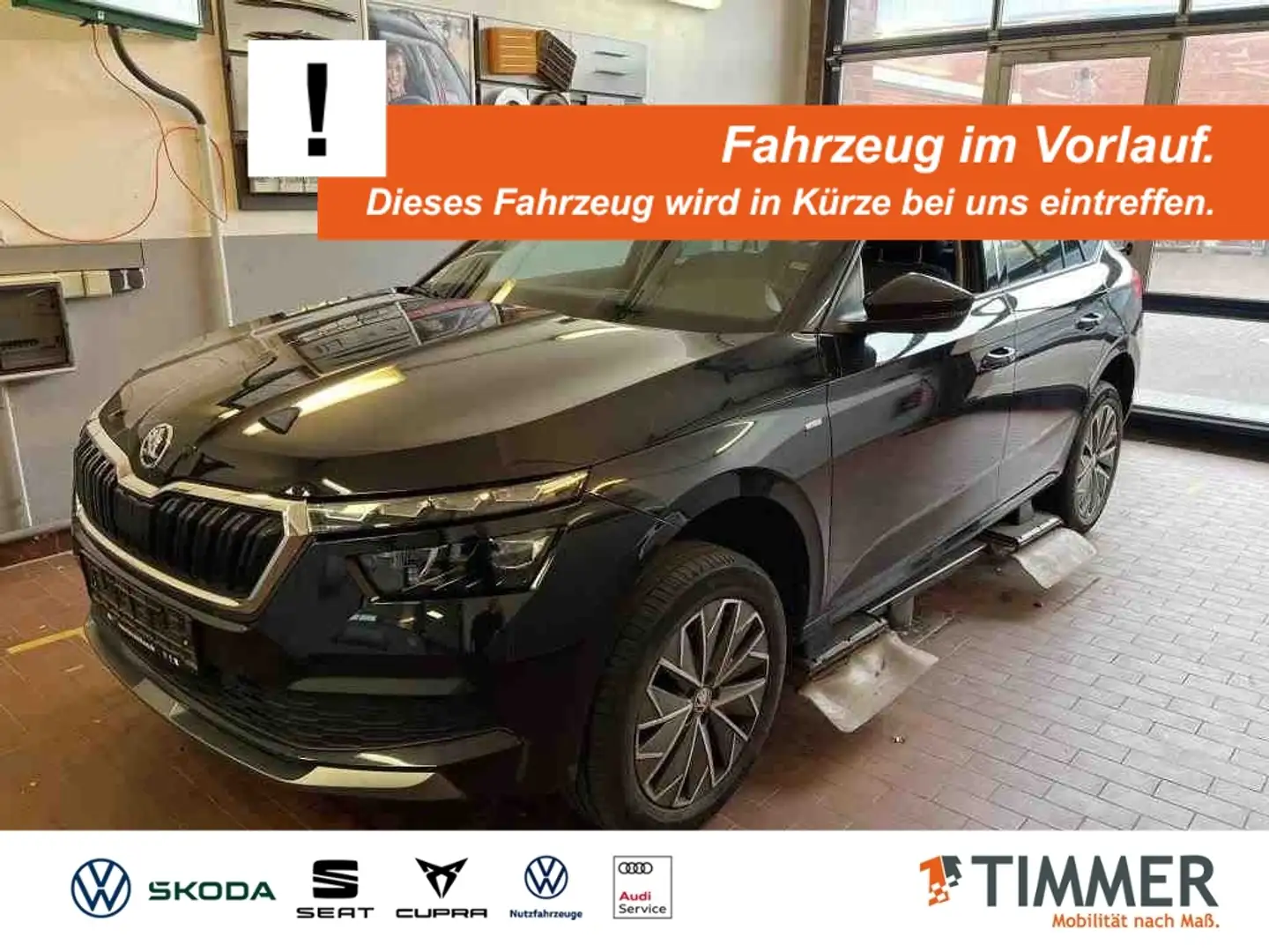 Skoda Kamiq 1.0 TSI DSG CLEVER *LED *VIRTUAL *SHZ *PDC *LM * Schwarz - 1