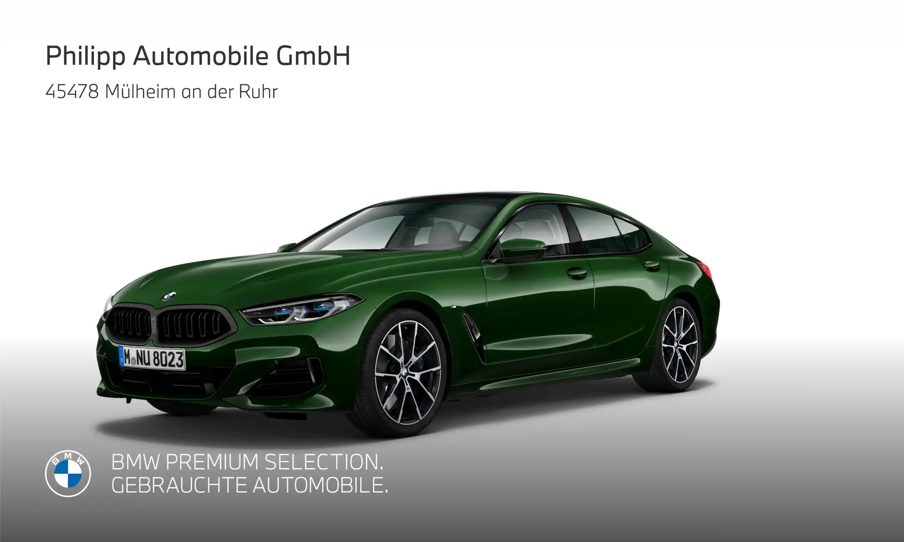 BMW 840 d xDrive Gran Coupe M Sport Pro LASER PANO Grün - 1