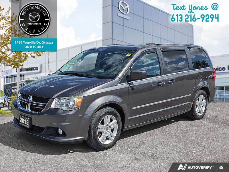  2015 Dodge Grand Caravan Crew Plus FWD   
