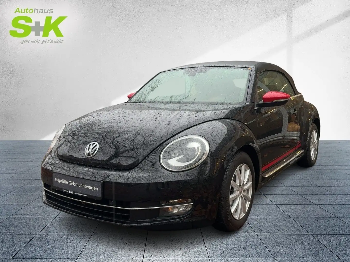 Volkswagen Beetle Cabriolet Club BMT ABS Fahrerairbag ESP ZV Negro - 1